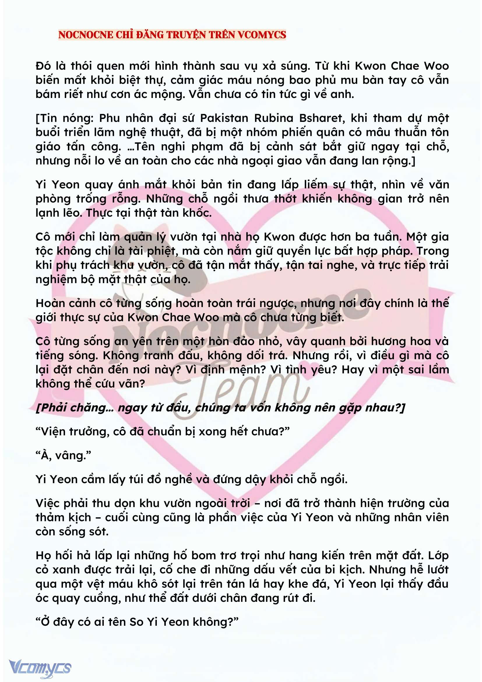 [FULL] [NOVEL] BẪY HOA Chap 139 - Next Chap 140