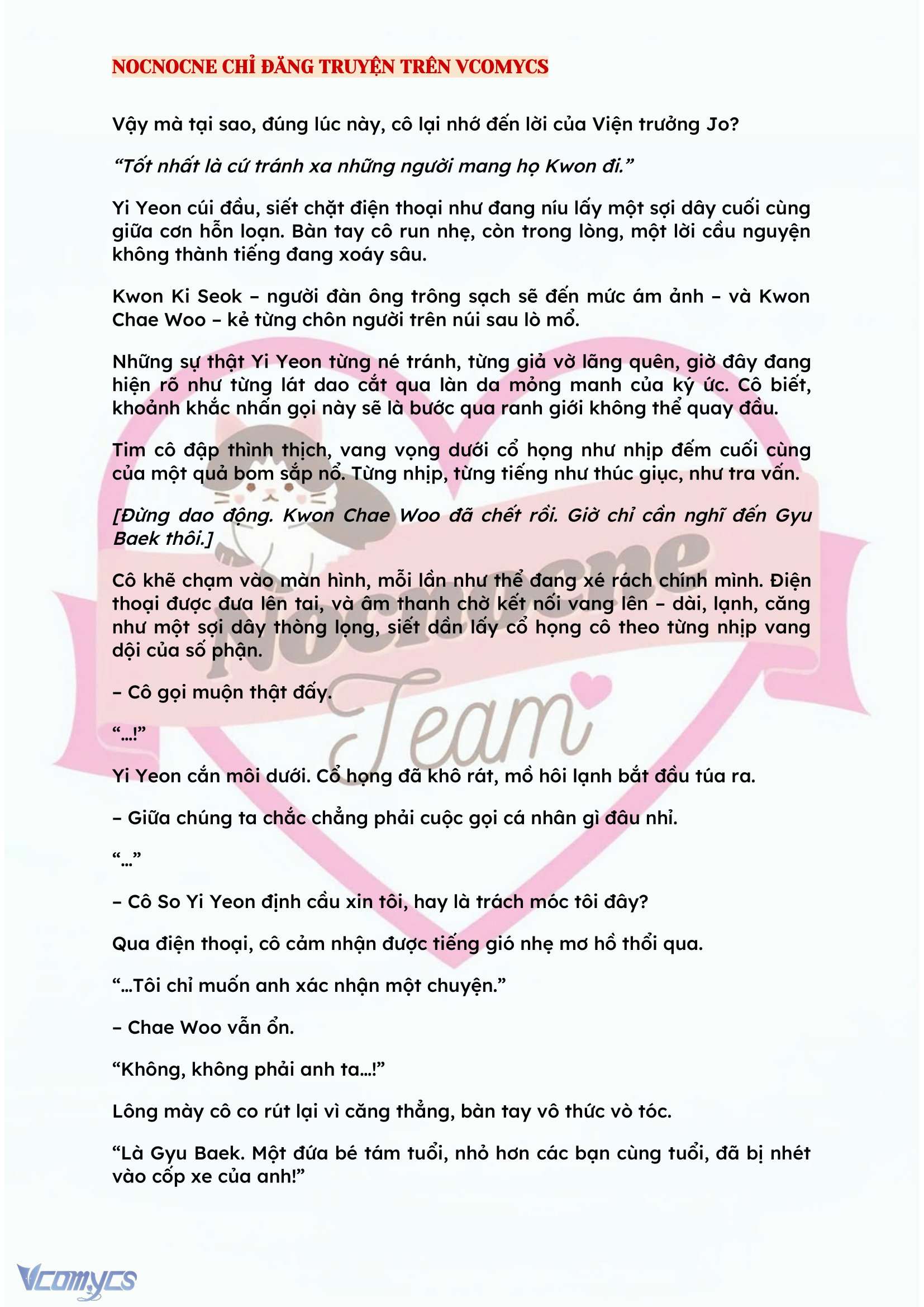 [FULL] [NOVEL] BẪY HOA Chap 110 - Next Chap 111