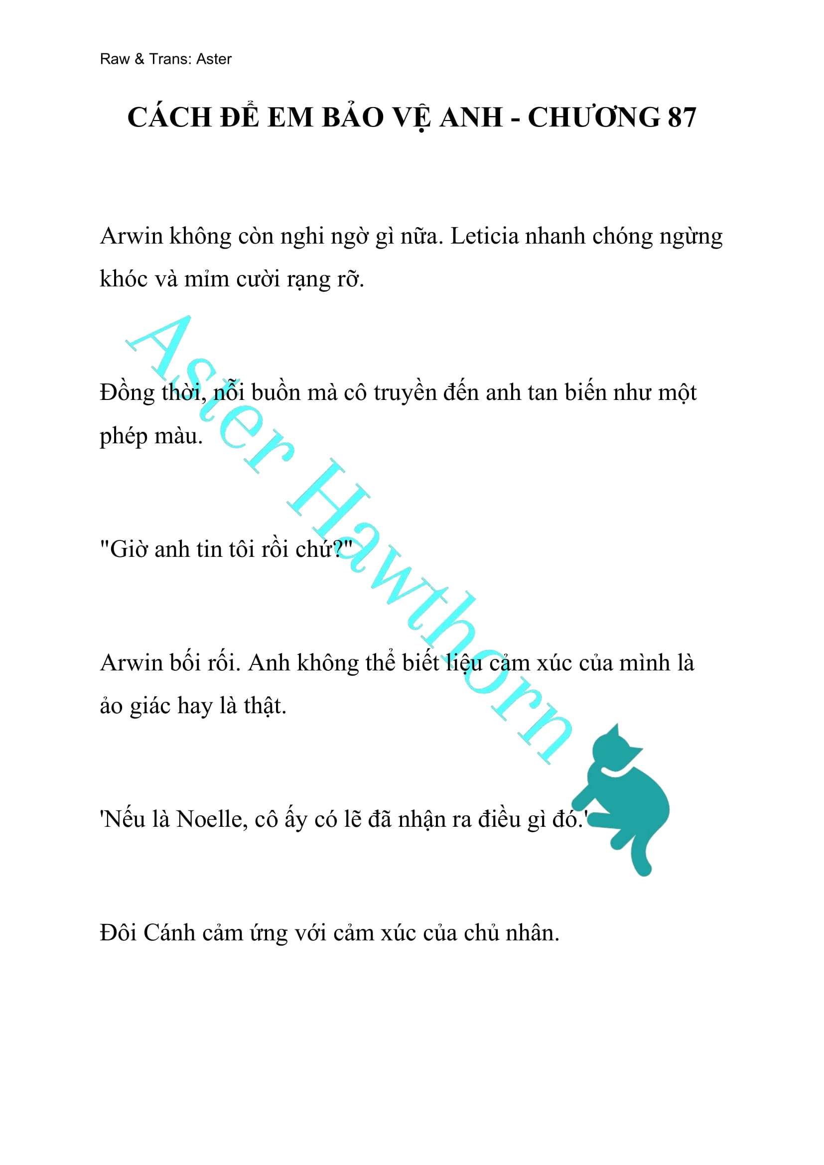 [NOVEL] Cách Để Em Bảo Vệ Anh Chap 87 - Next Chap 88