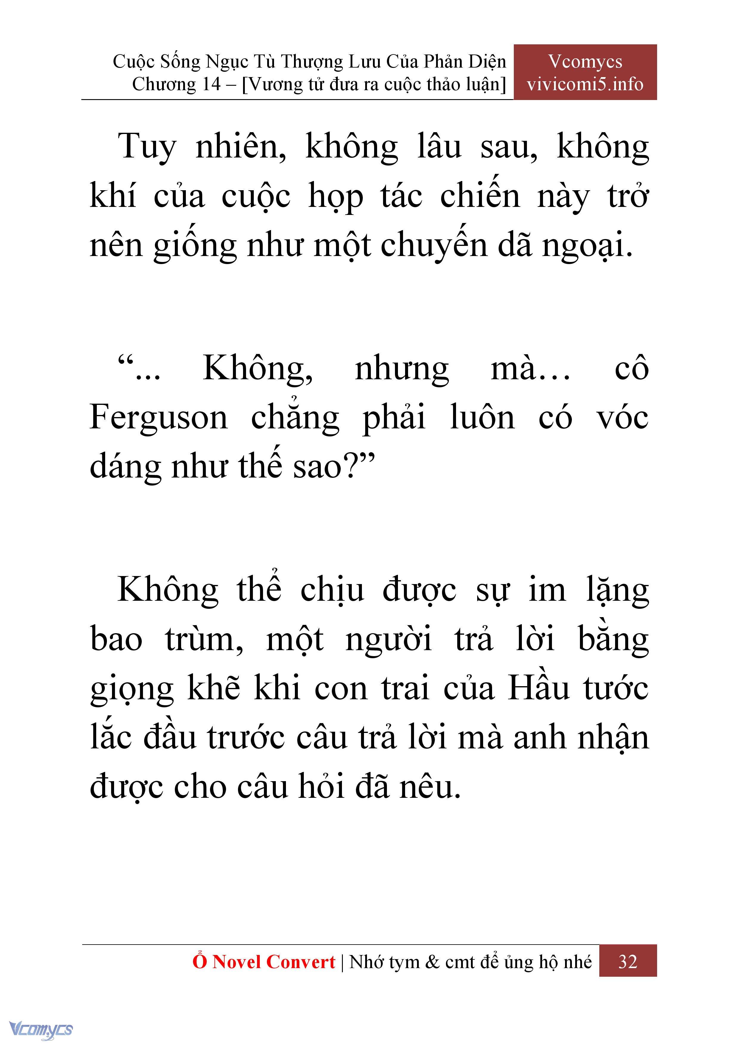 [Novel] Cuộc Sống Ngục Tù Thượng Lưu Của Nhân Vật Phản Diện Chap 14 - Next 