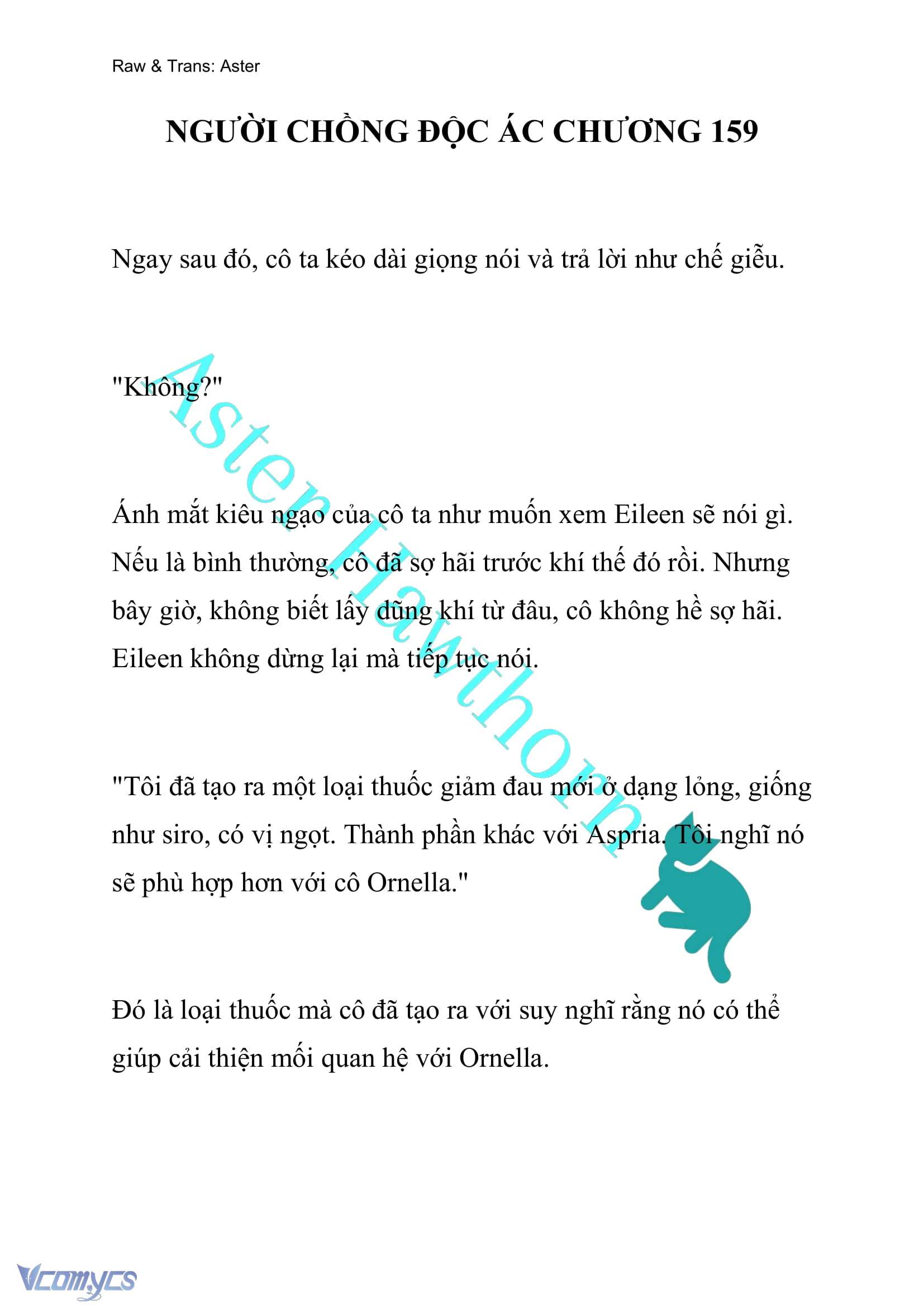[NOVEL] Người Chồng Độc Ác Chap 159 - Next Chap 160