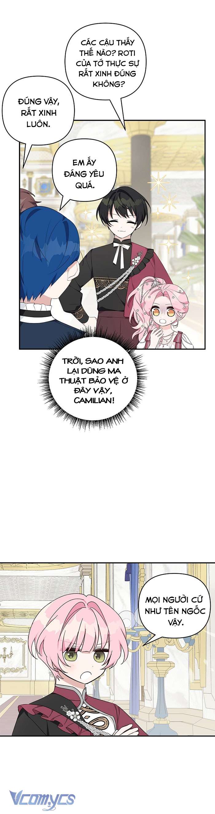 Tôi đã trở thành con gái út của công tước phản diện Chapter 33 - Trang 3