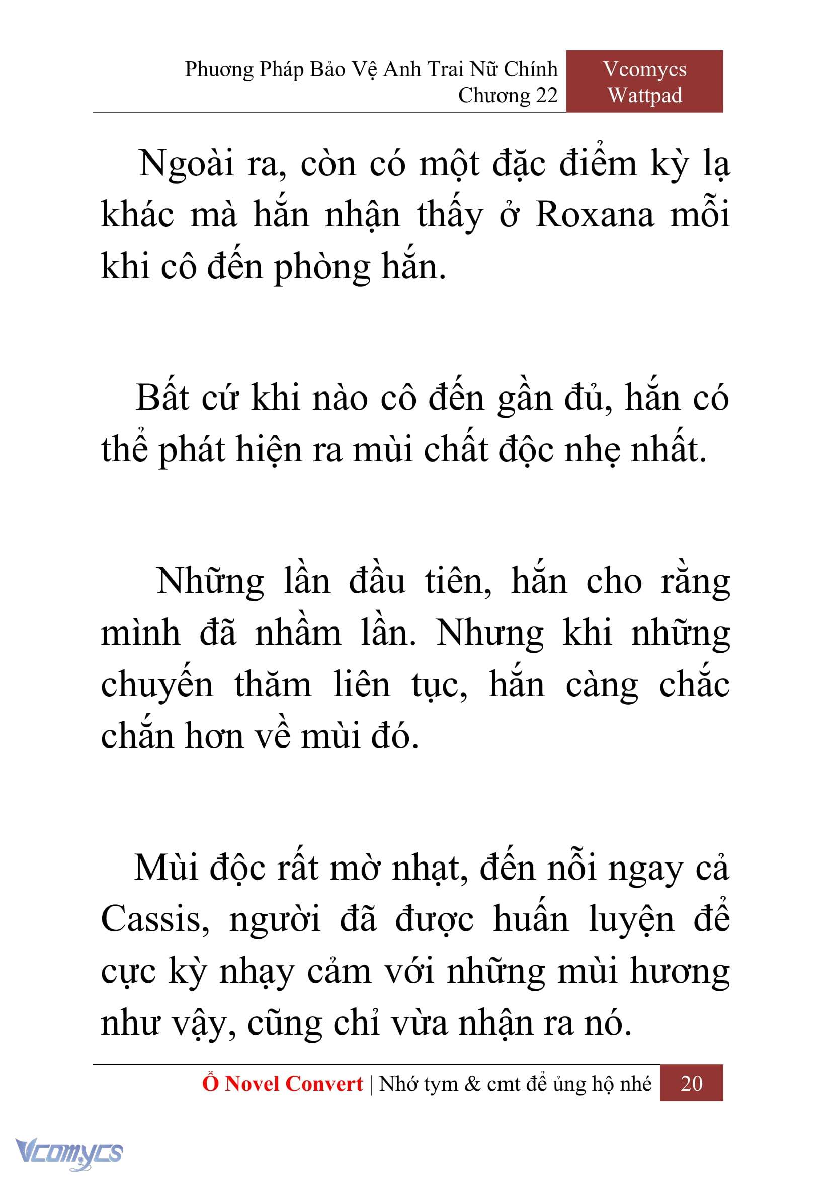 [Novel] Phương Pháp Bảo Vệ Anh Trai Nữ Chính Chap 22 - Next Chap 23