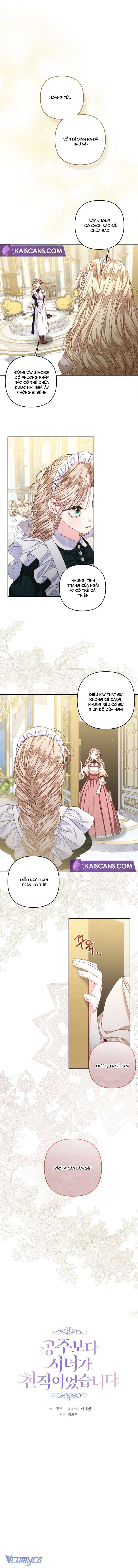 Trở Thành Hầu Gái Còn Hơn Làm Công Chúa Chap 28 - Trang 2