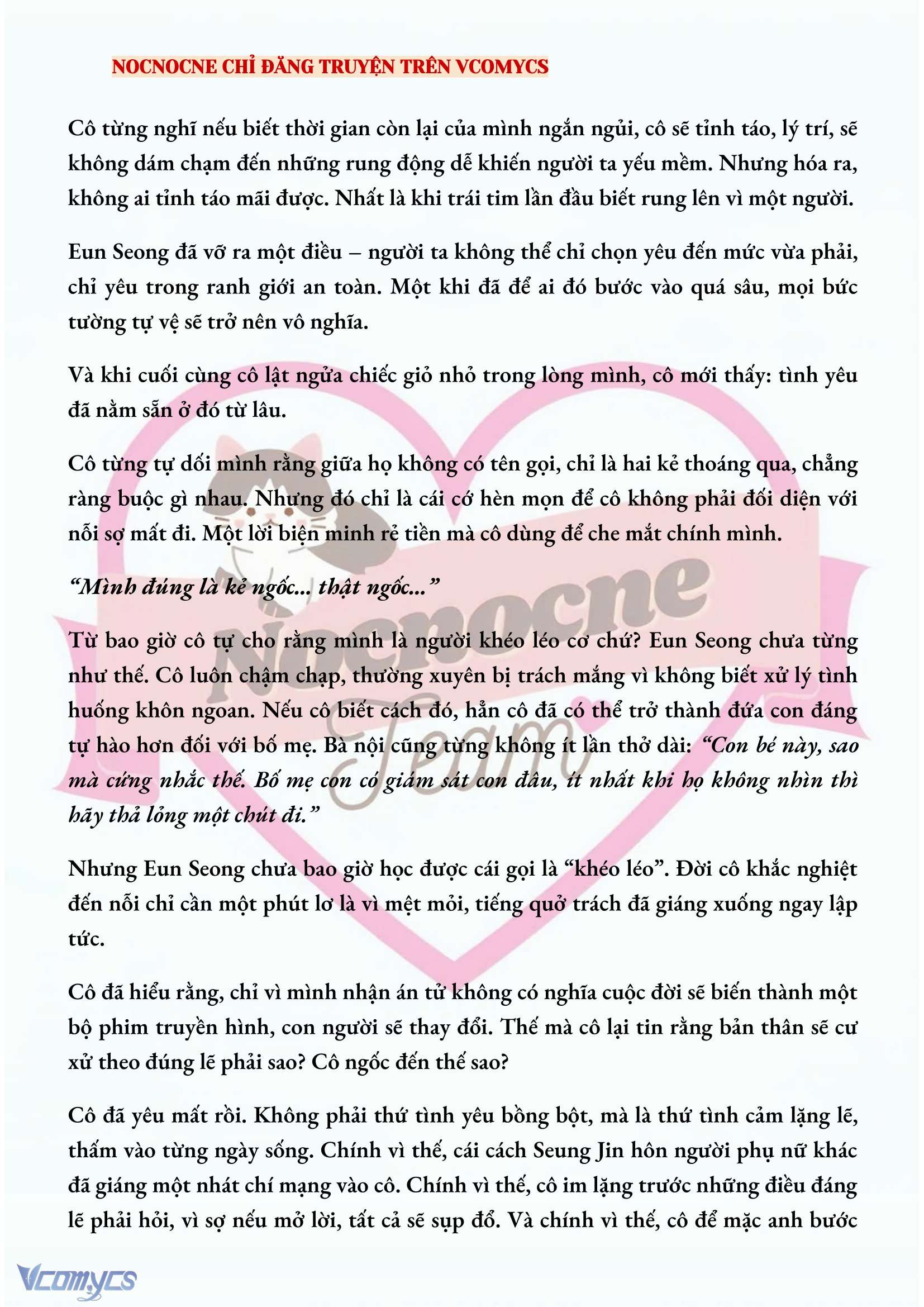 [NOVEL] CHÚNG TA KẾT THÚC VÀO MÙA THU Chap 43 - Trang 2