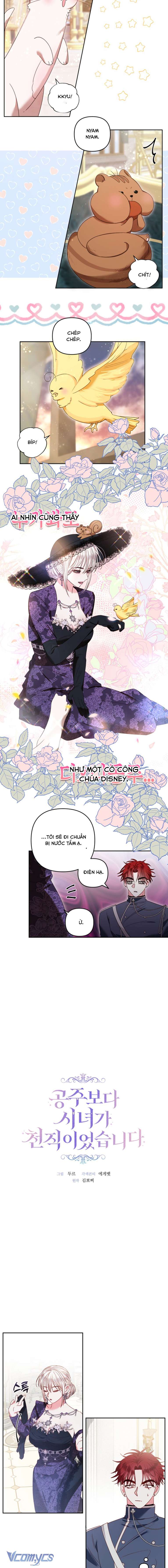 Trở Thành Hầu Gái Còn Hơn Làm Công Chúa Chap 8 - Trang 2