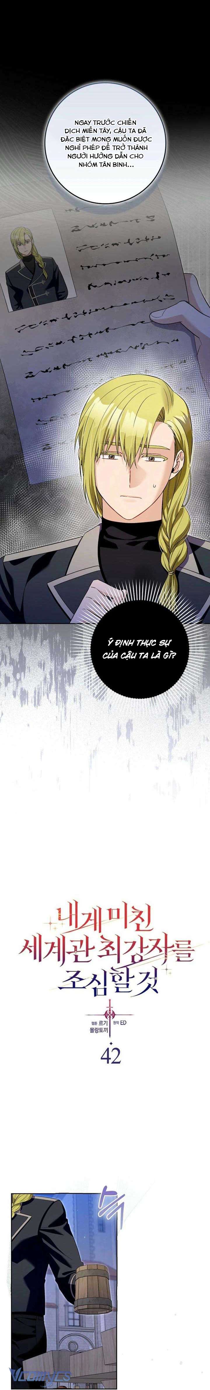 Hãy Cẩn Thận Với Người Đàn Ông Mạnh Nhất Đang Mê Muội Tôi Chap 42 - Trang 2