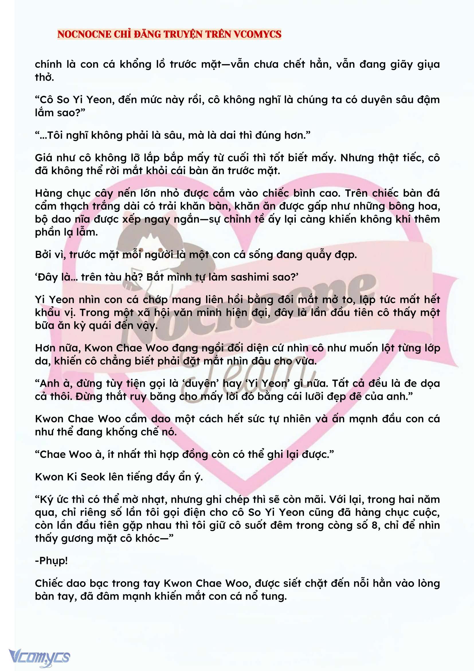 [FULL] [NOVEL] BẪY HOA Chap 119 - Next Chap 120