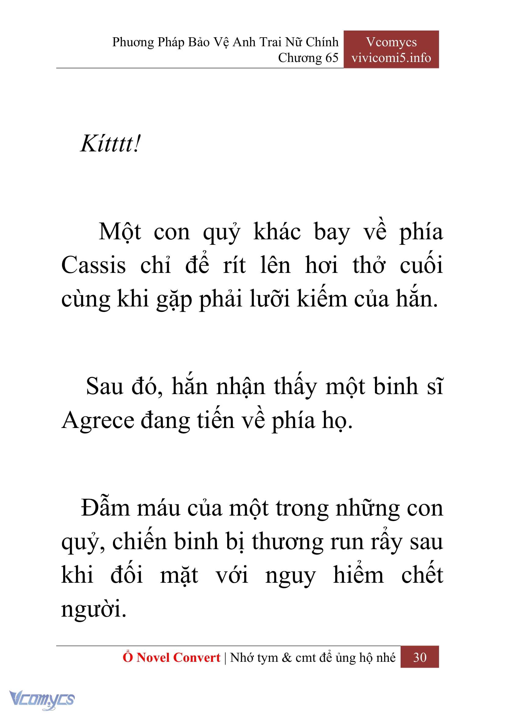 [Novel] Phương Pháp Bảo Vệ Anh Trai Nữ Chính Chap 65 - Next 