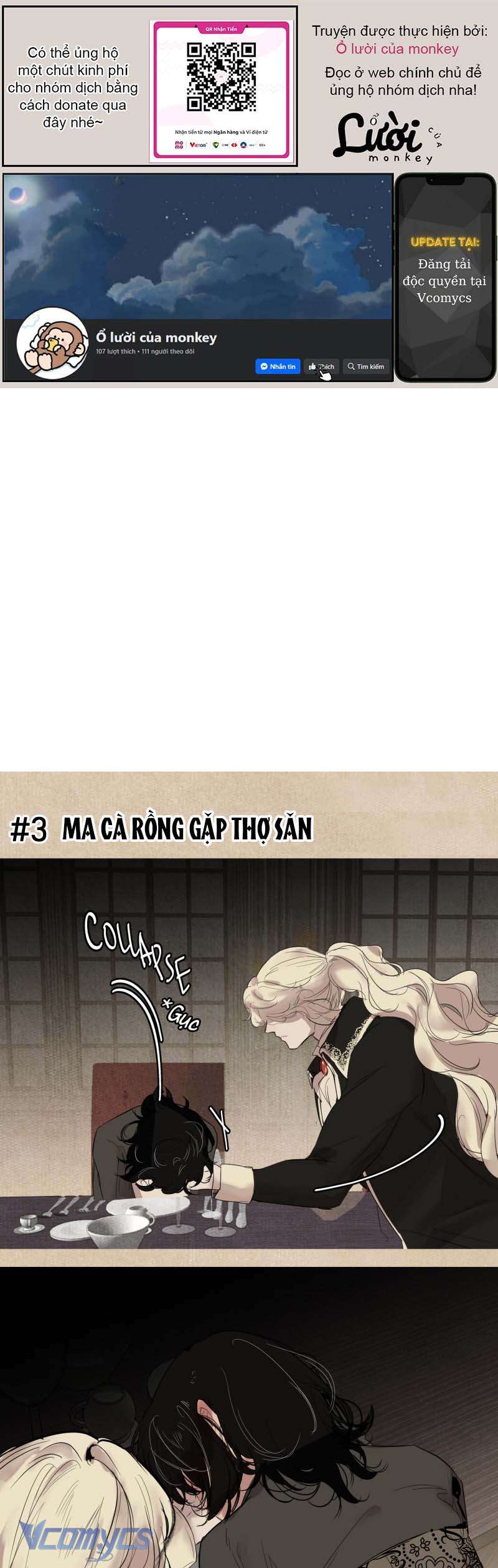 Vampire gặp thợ săn Chap 3 - Trang 2