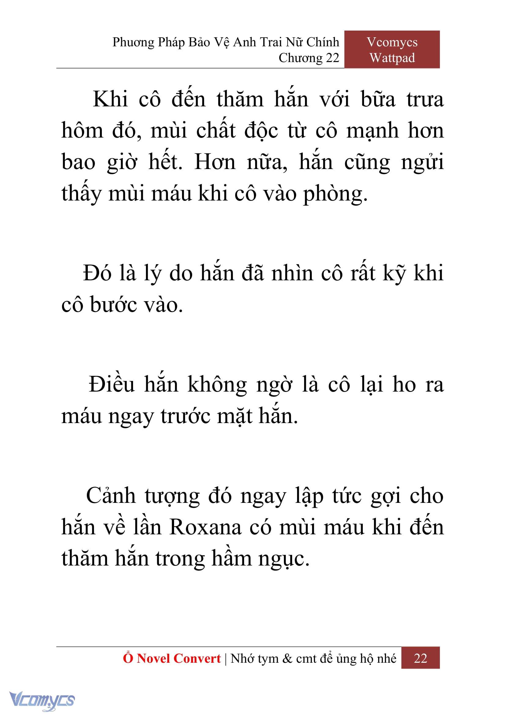 [Novel] Phương Pháp Bảo Vệ Anh Trai Nữ Chính Chap 22 - Next Chap 23