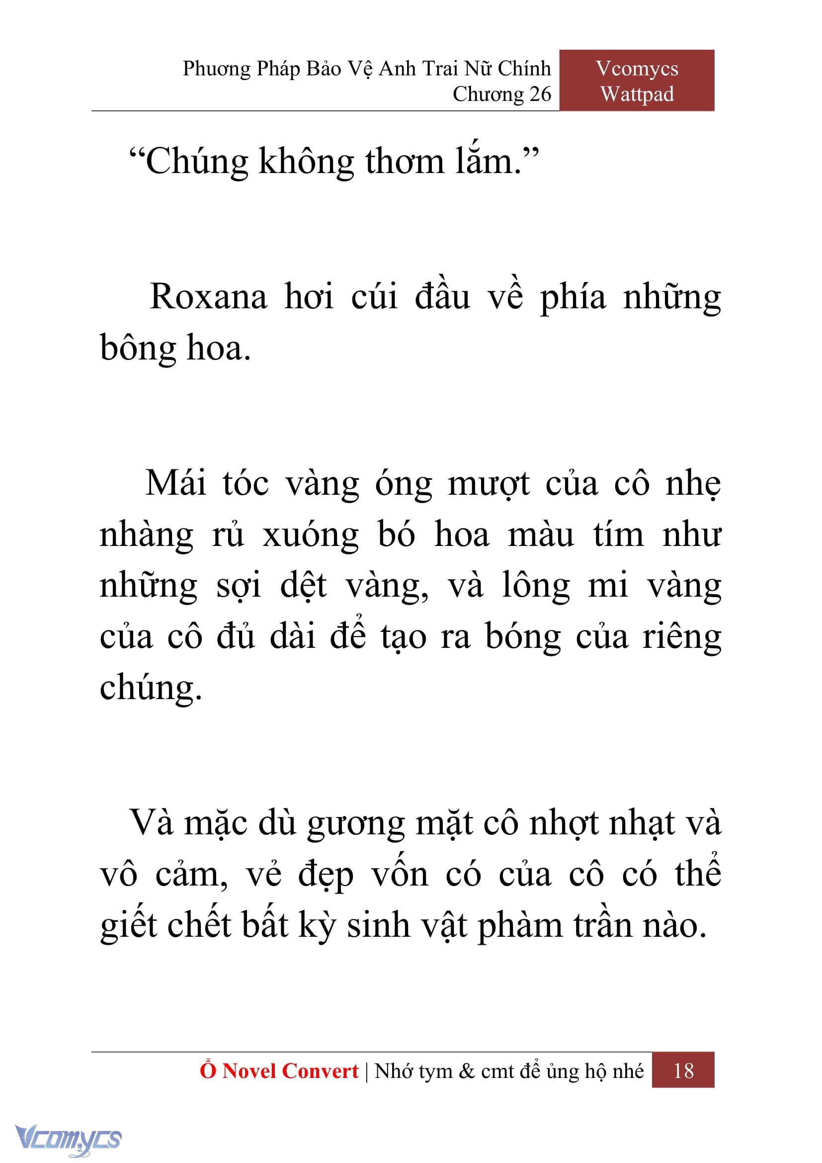 [Novel] Phương Pháp Bảo Vệ Anh Trai Nữ Chính Chap 26 - Next Chap 27
