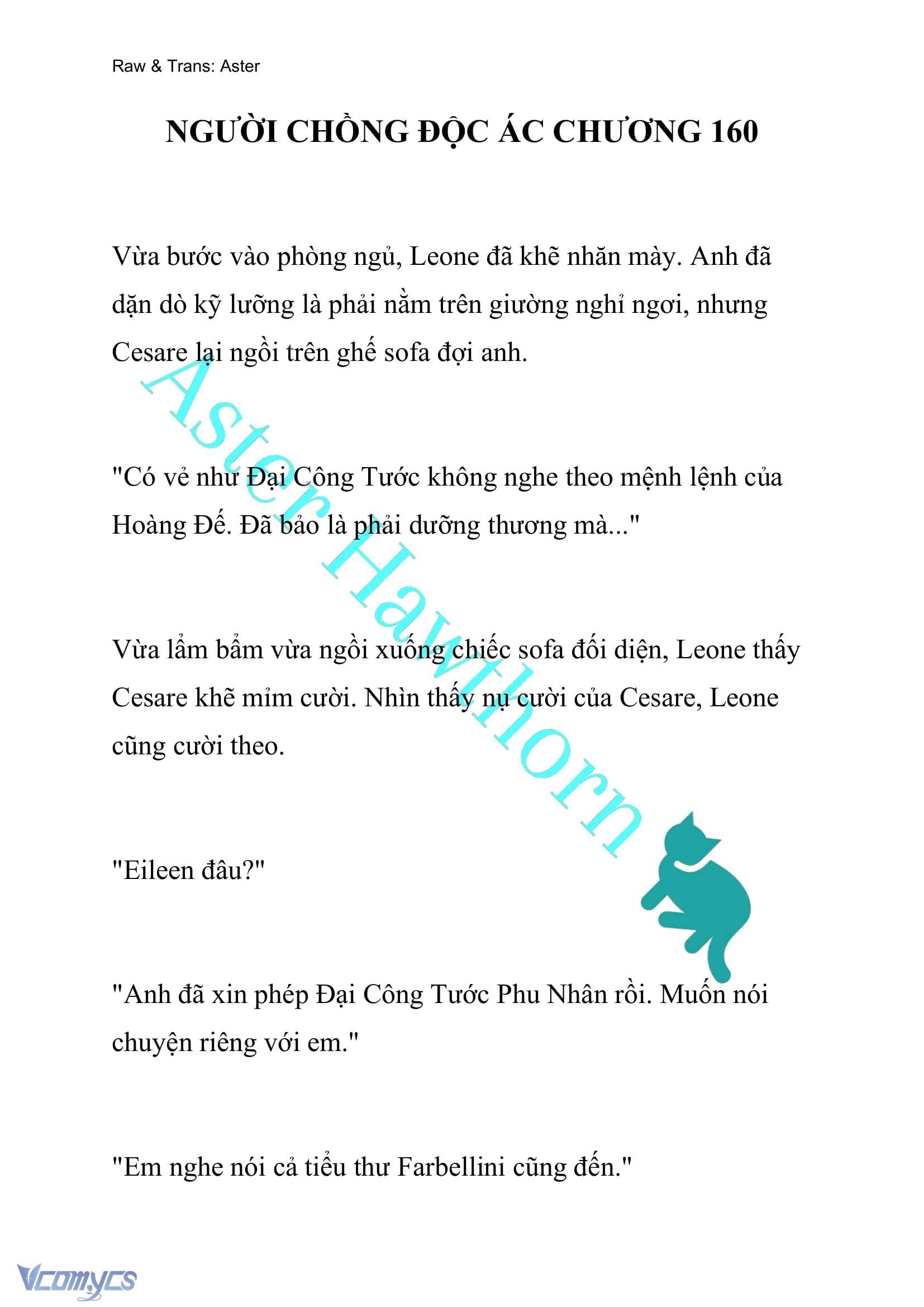 [NOVEL] Người Chồng Độc Ác Chap 160 - Next 