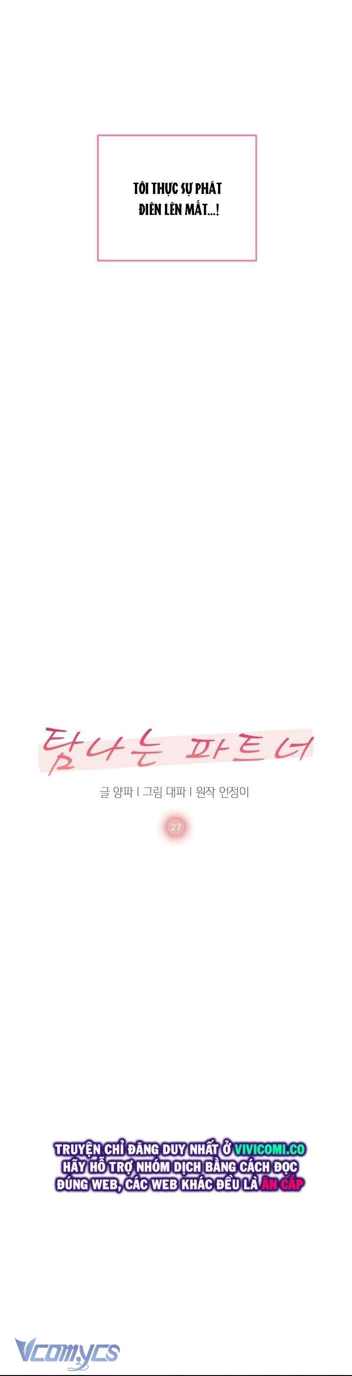 [18+] Đối Tác Dục Vọng Chap 27 - Next 