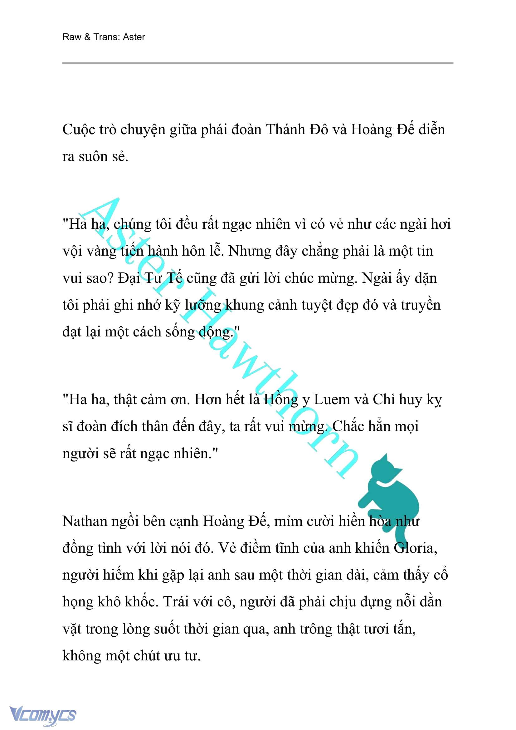 [NOVEL] Anh Hùng Khao Khát Sự Sa Ngã Của Thánh Nữ Chap 65 - Trang 2