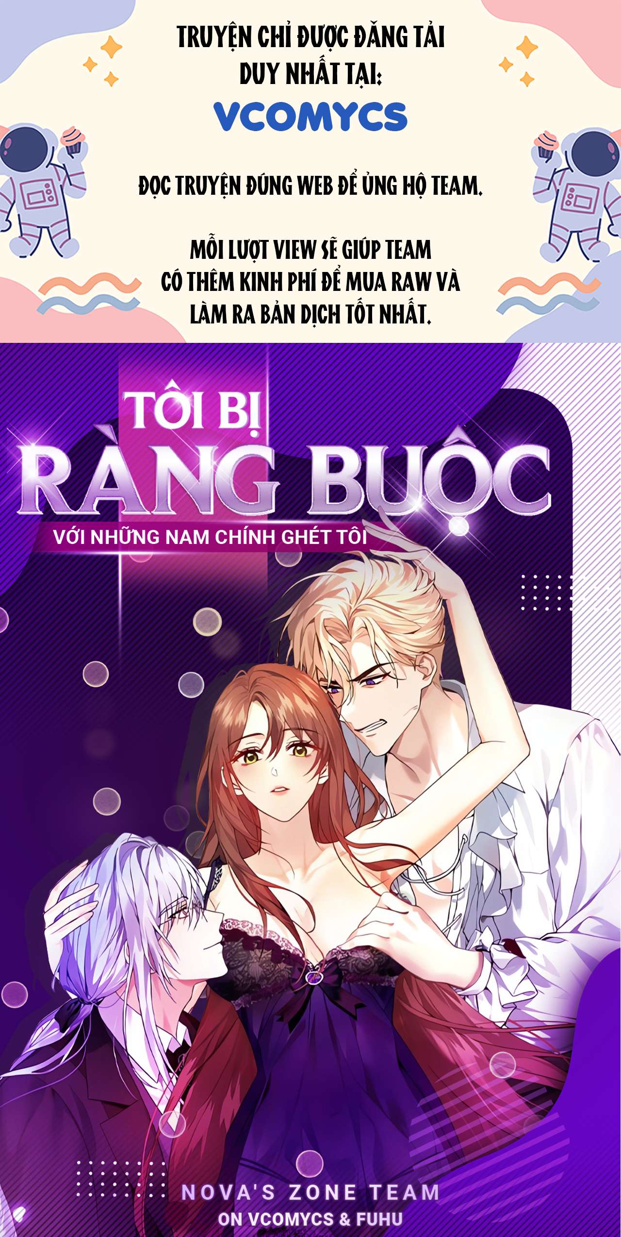 [18+] Tôi Bị Ràng Buộc Với Những Nam Chính Ghét Tôi Chap 51 - Next 