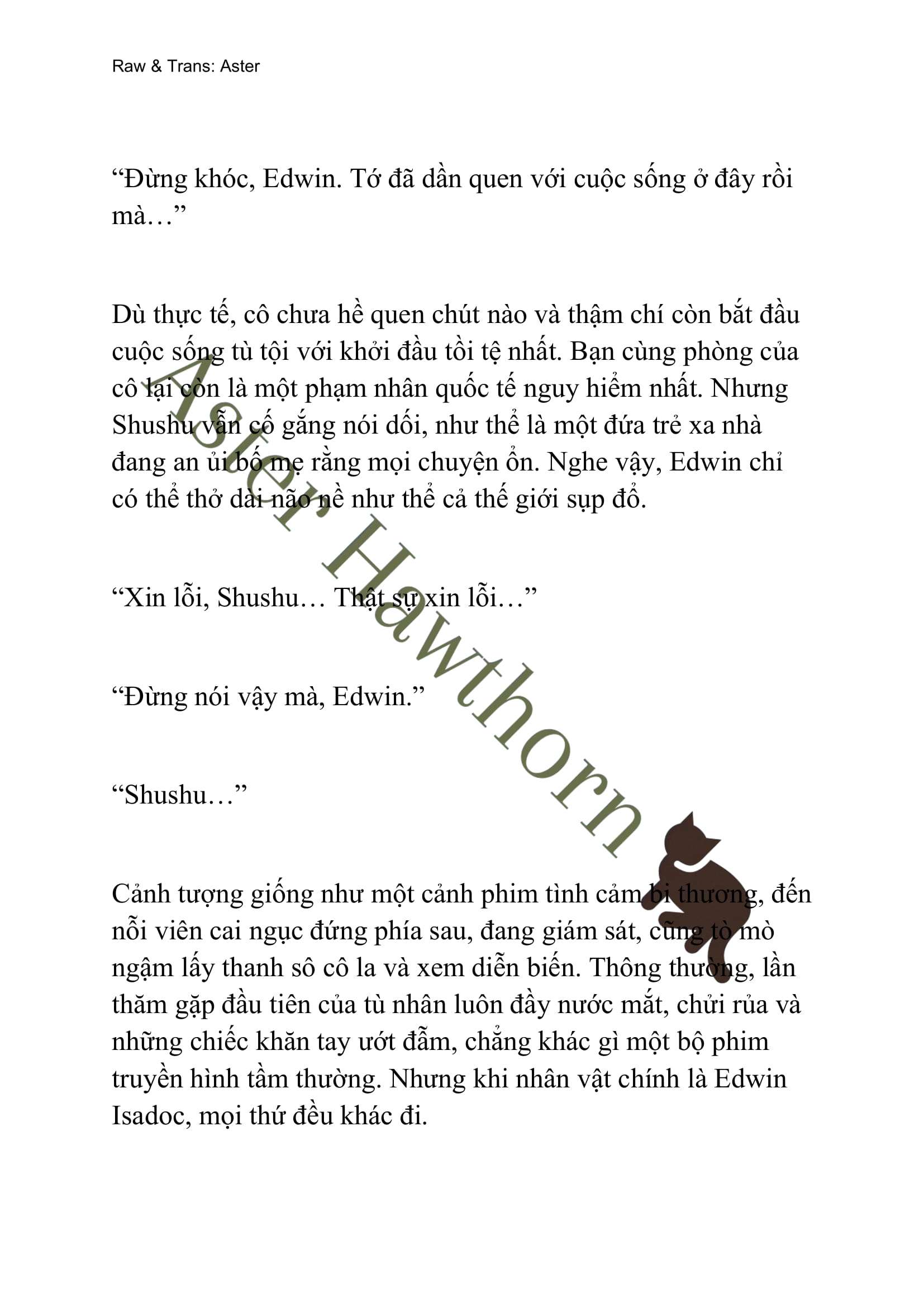 [NOVEL] Tình Yêu Chốn Ngục Tù Chap 8 - Trang 2