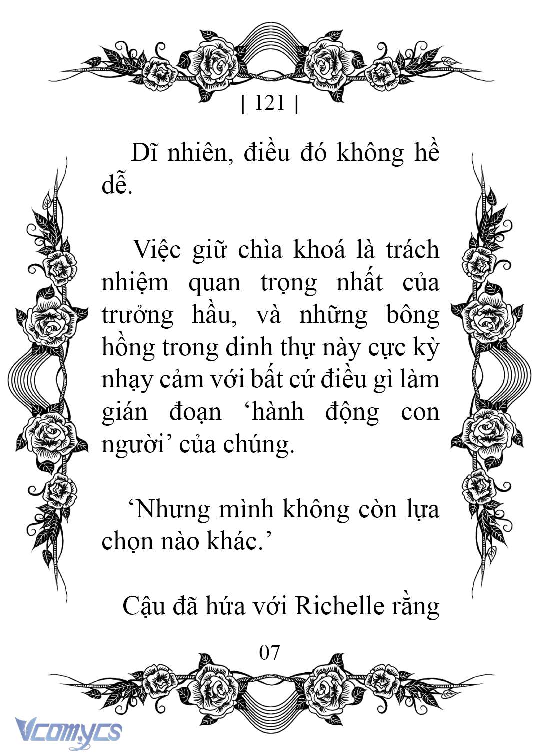 [Novel] Chào Mừng Đến Với Dinh Thự Hoa Hồng Chap 121 - Trang 2