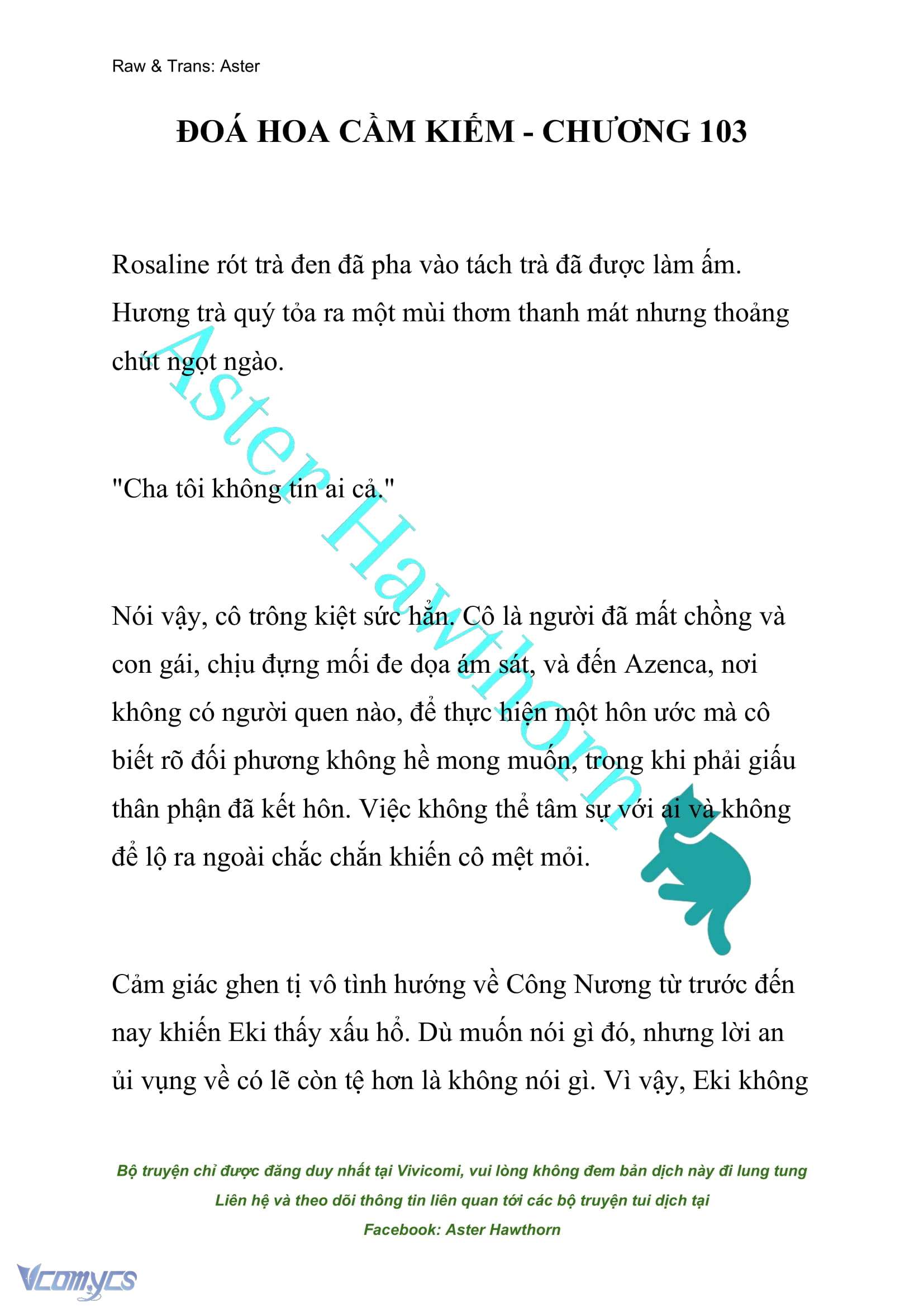 [NOVEL] Đóa Hoa Cầm Kiếm Chap 103 - Trang 2