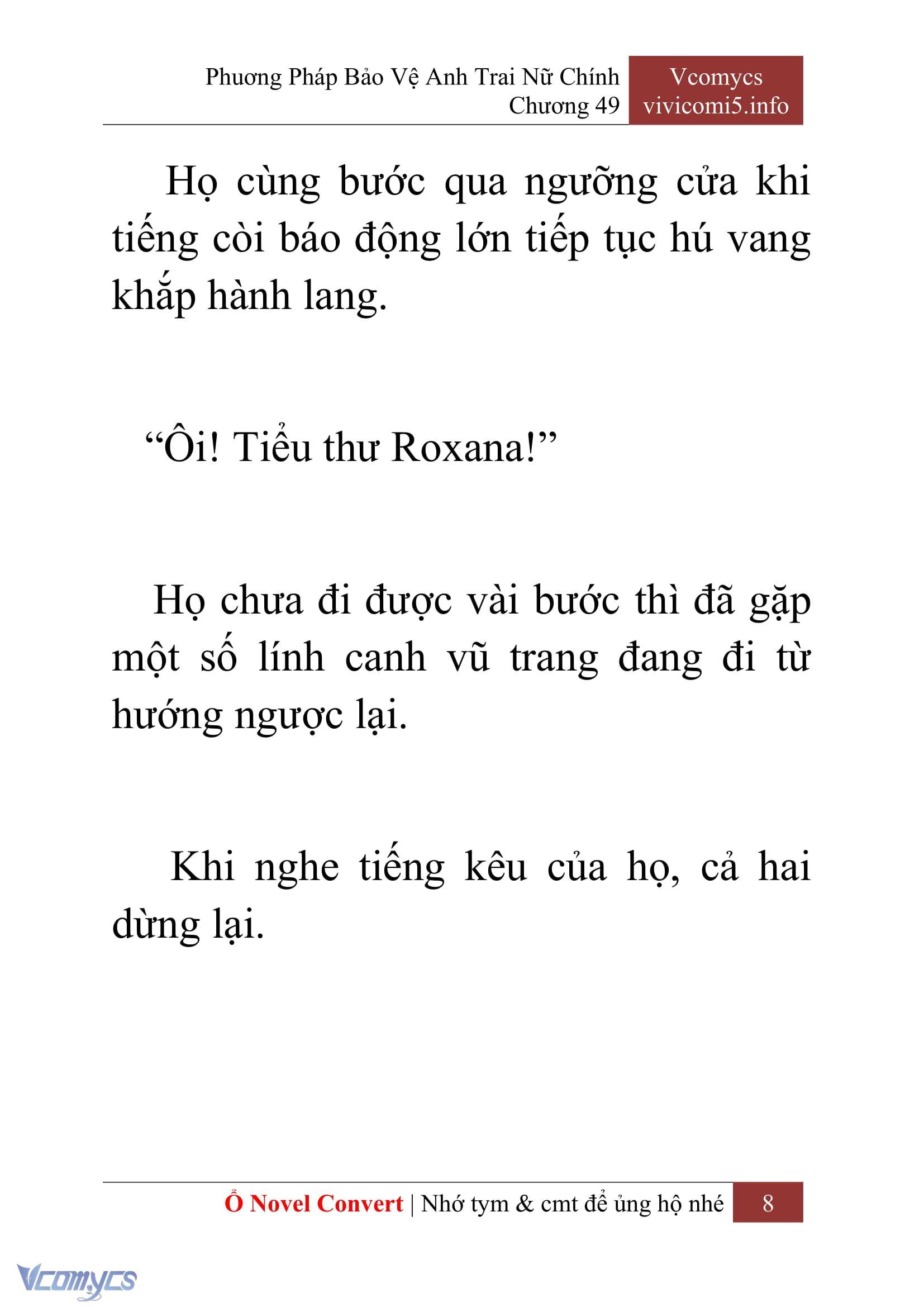 [Novel] Phương Pháp Bảo Vệ Anh Trai Nữ Chính Chap 49 - Trang 2