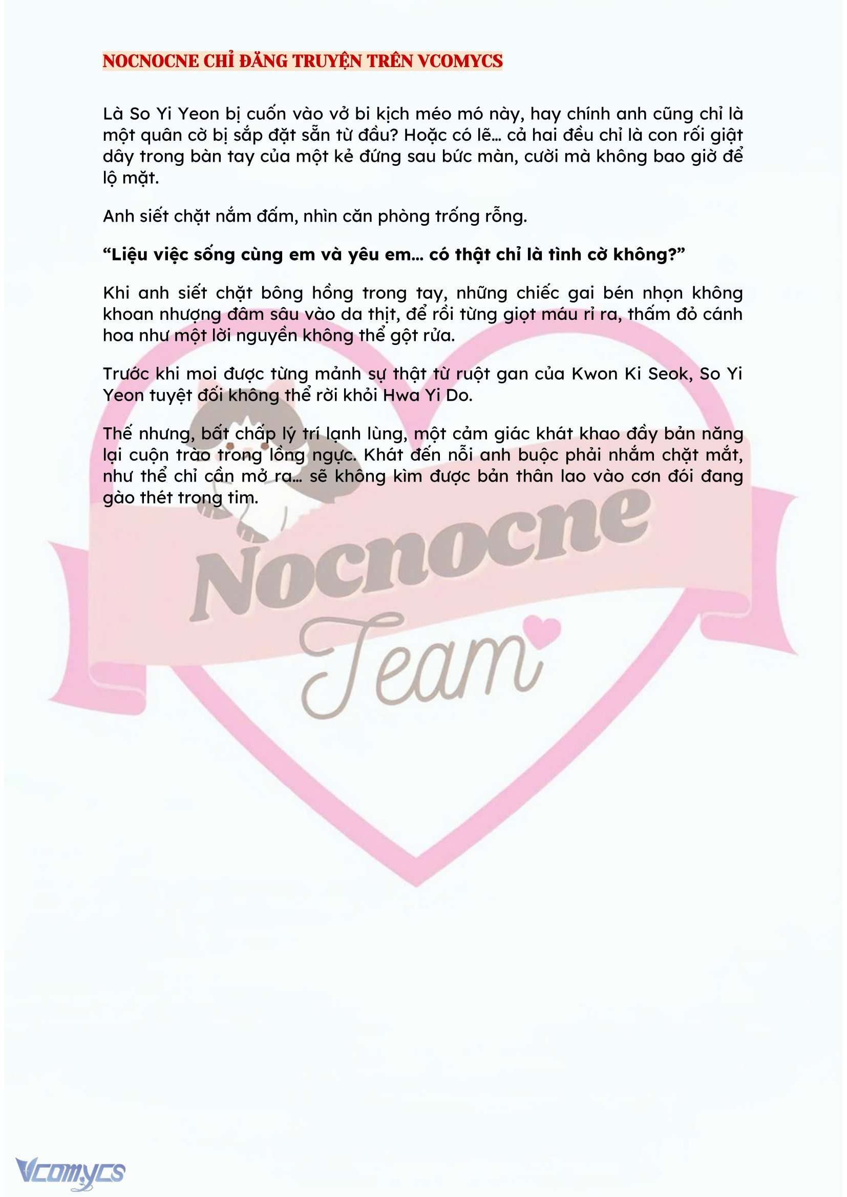 [FULL] [NOVEL] BẪY HOA Chap 112 - Next Chap 113