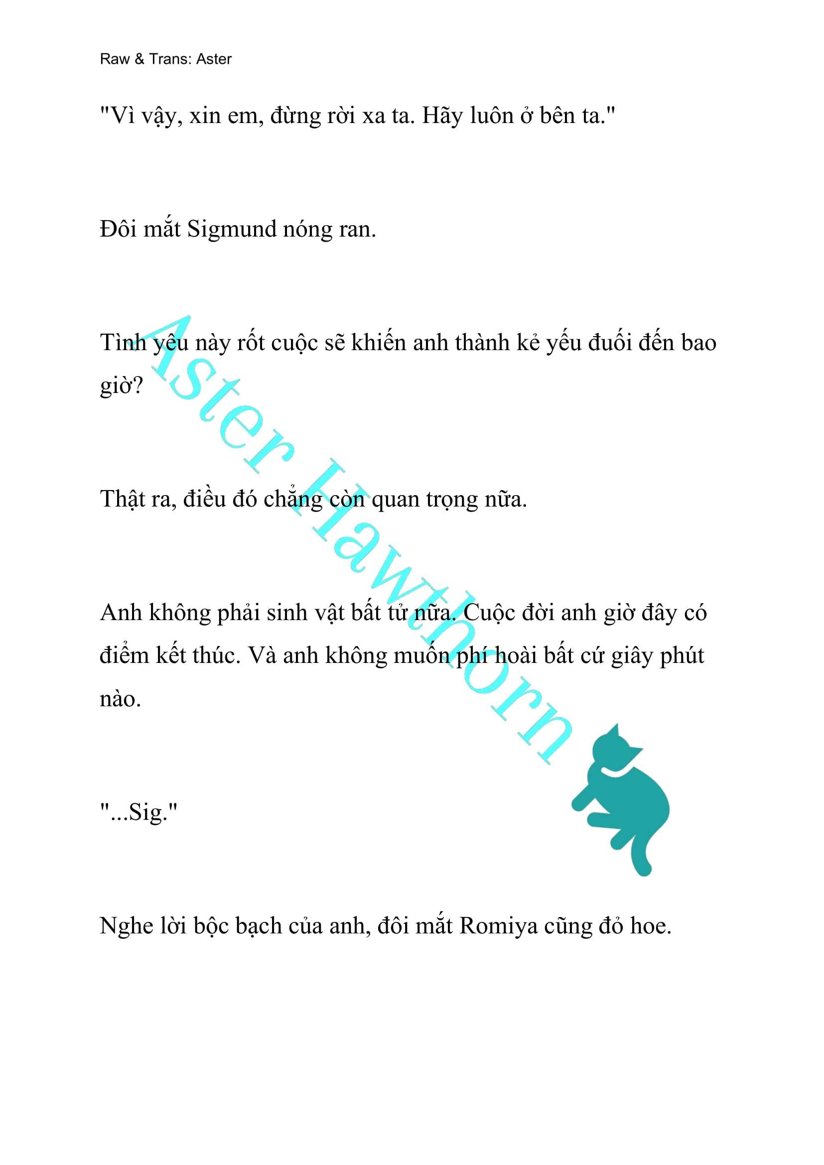 [NOVEL] Ngoại Truyện Cách Để Em Bảo Vệ Anh Chap 107 - Trang 2