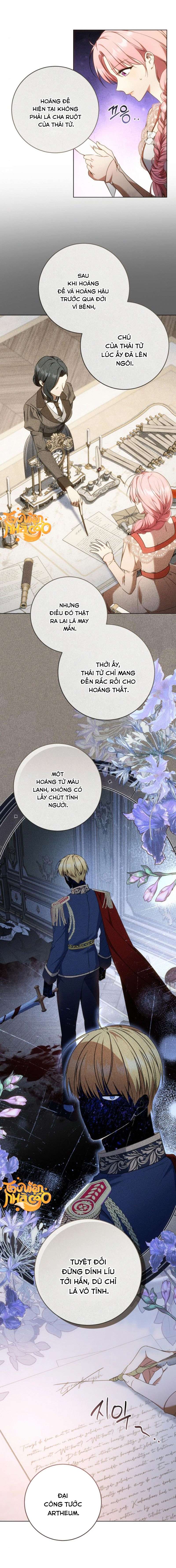 Làm Thế Nào Để Nữ Phụ Ác Độc Thoát Khỏi Tình Yêu Điên Cuồng Của Hiệp Sĩ ?! Chap 3 - Trang 3