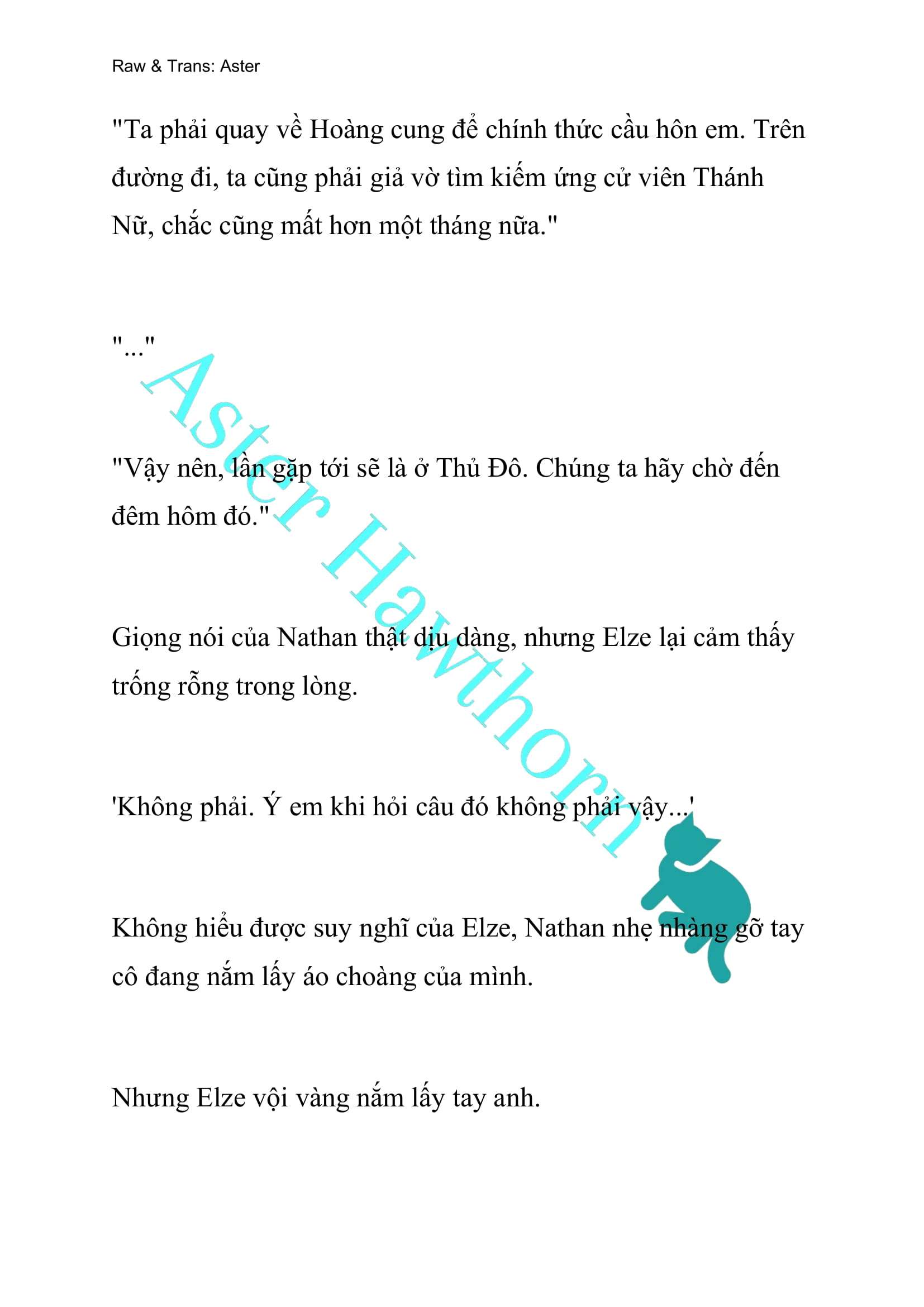 [NOVEL] Anh Hùng Khao Khát Sự Sa Ngã Của Thánh Nữ Chap 28 - Trang 2