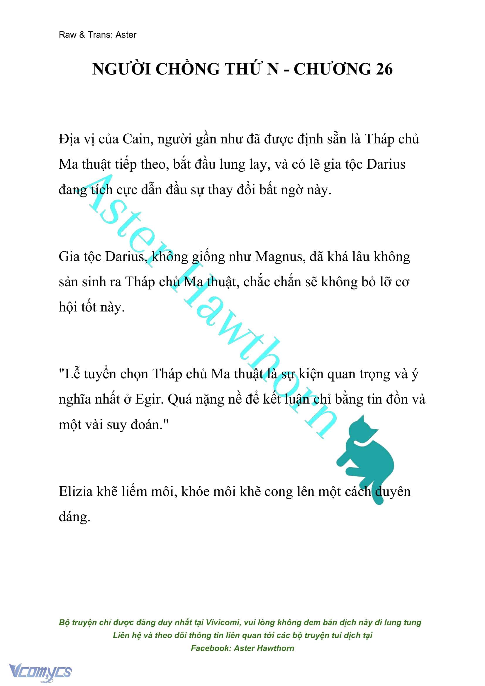 [NOVEL] Người Chồng Thứ N Chap 26 - Trang 2