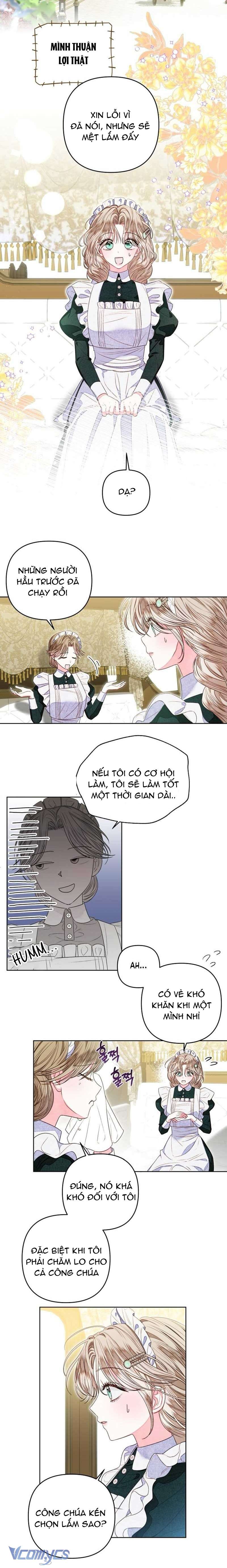 Trở Thành Hầu Gái Còn Hơn Làm Công Chúa Chap 11 - Trang 2