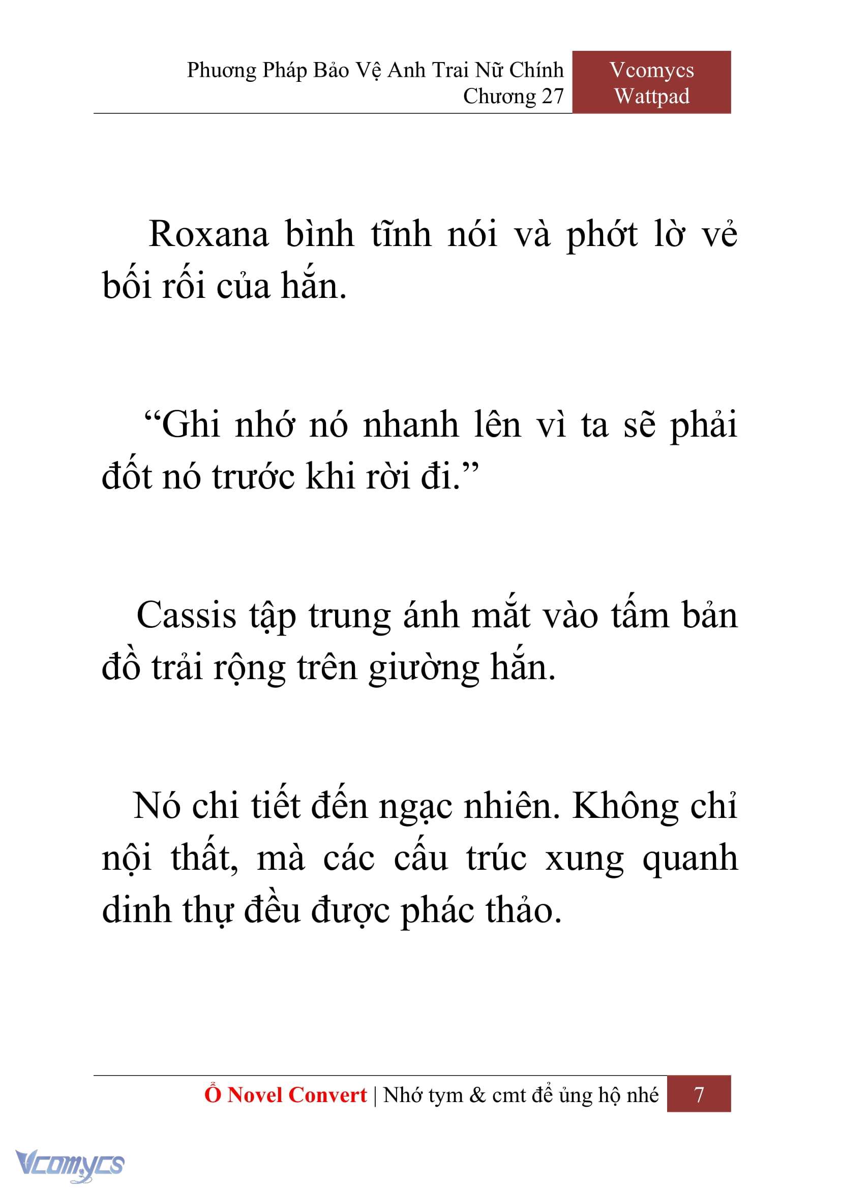 [Novel] Phương Pháp Bảo Vệ Anh Trai Nữ Chính Chap 27 - Next Chap 28