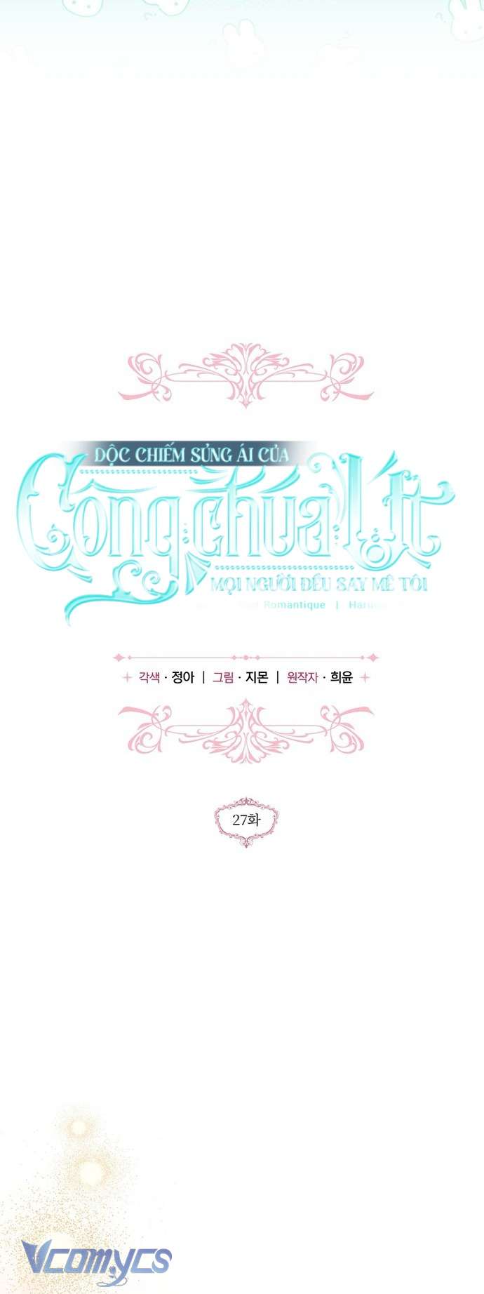 Độc Chiếm Sủng Ái Của Công Chúa Út, Mọi Người Đều Say Mê Tôi. Chap 27 - Next Chap 28