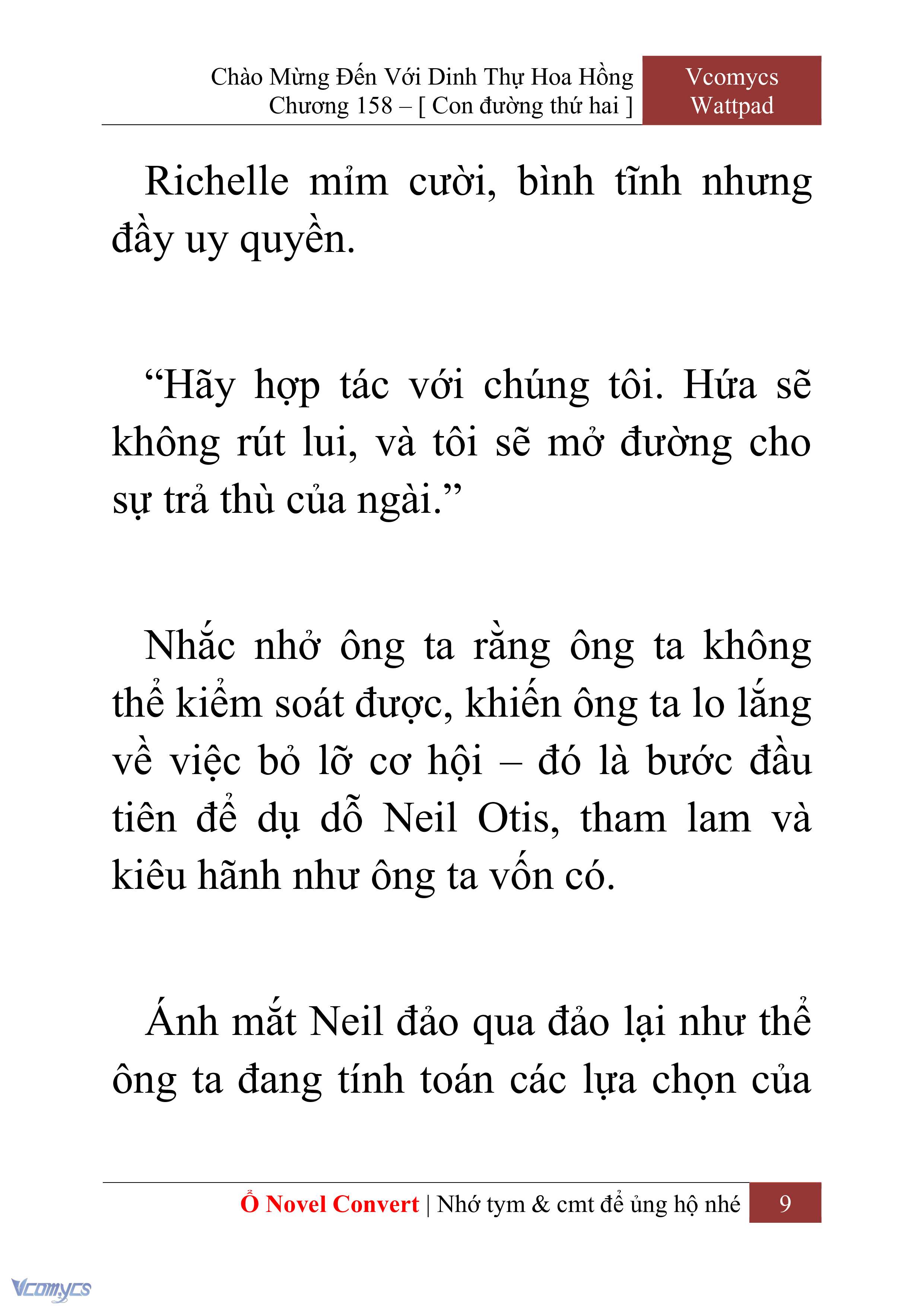 [Novel] Chào Mừng Đến Với Dinh Thự Hoa Hồng Chap 158 - Next 
