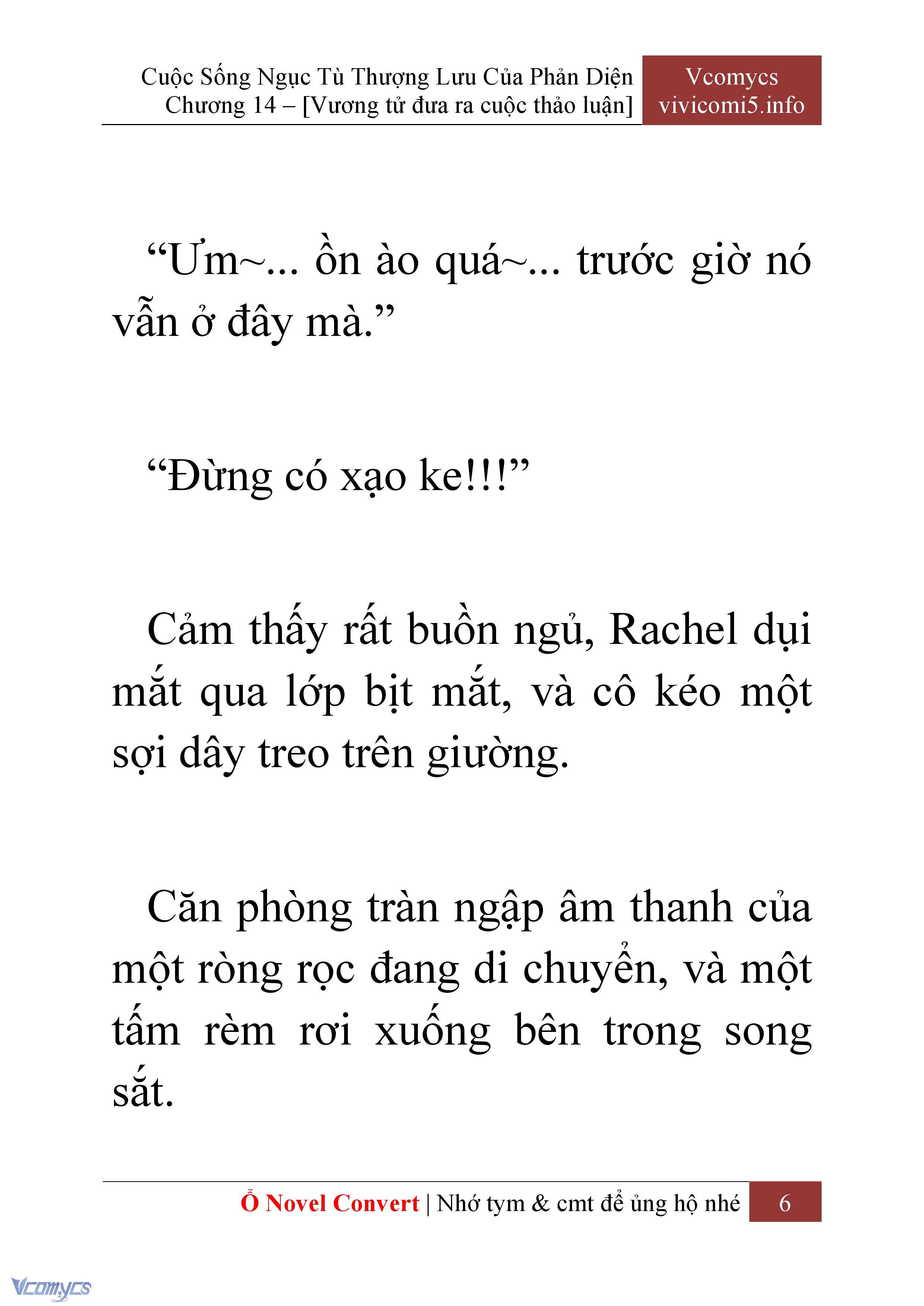 [Novel] Cuộc Sống Ngục Tù Thượng Lưu Của Nhân Vật Phản Diện Chap 14 - Next 