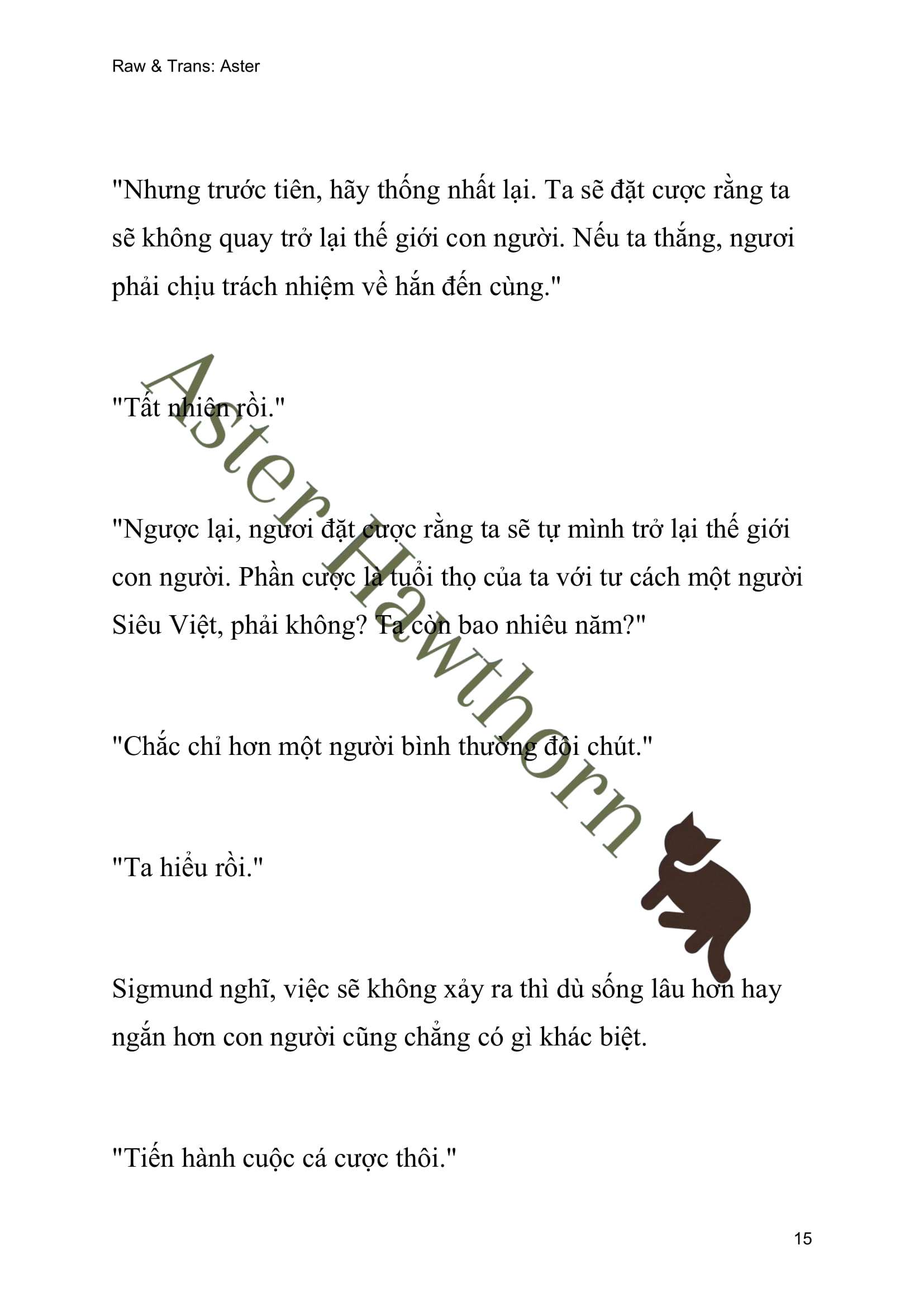 [NOVEL] Ngoại Truyện Cách Để Em Bảo Vệ Anh Chap 92 - Trang 2