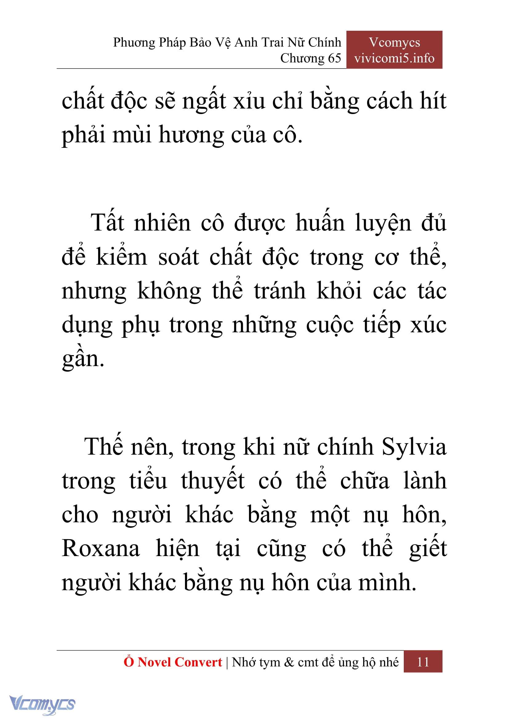[Novel] Phương Pháp Bảo Vệ Anh Trai Nữ Chính Chap 65 - Next 