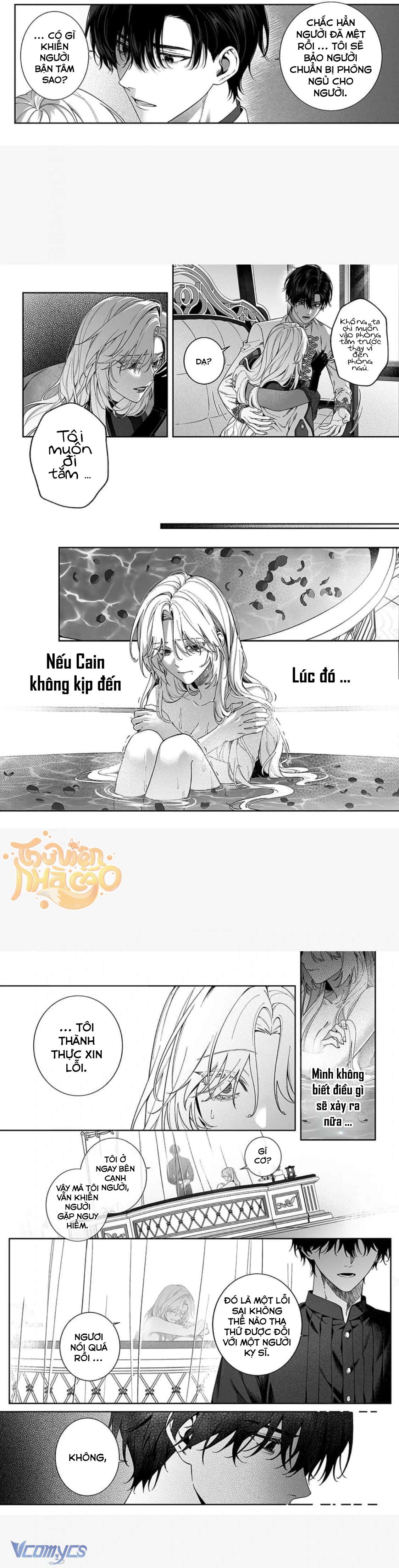 Làm Thế Nào Để Nữ Phụ Ác Độc Thoát Khỏi Tình Yêu Điên Cuồng Của Hiệp Sĩ ?! Chap 4 - Trang 3