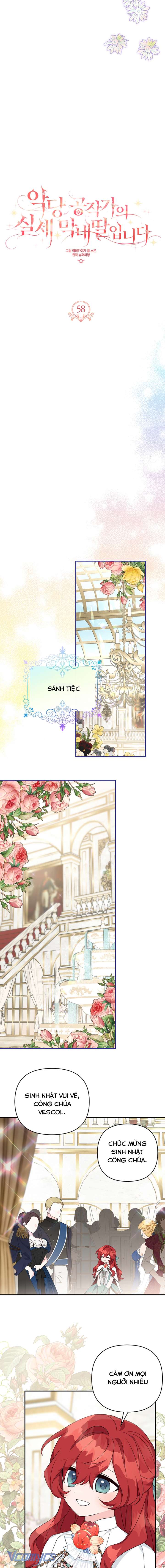 Tôi đã trở thành con gái út của công tước phản diện Chapter 58 - Trang 3