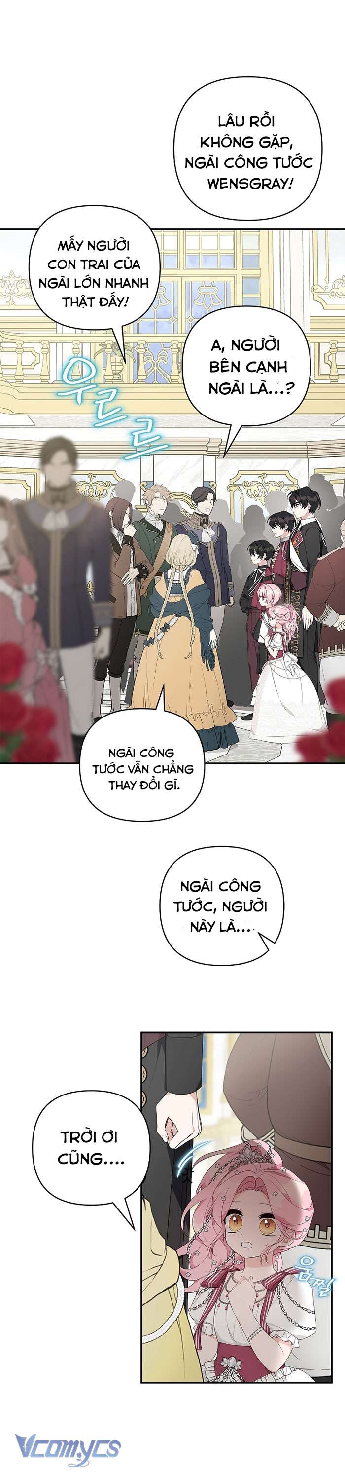 Tôi đã trở thành con gái út của công tước phản diện Chapter 33 - Trang 3