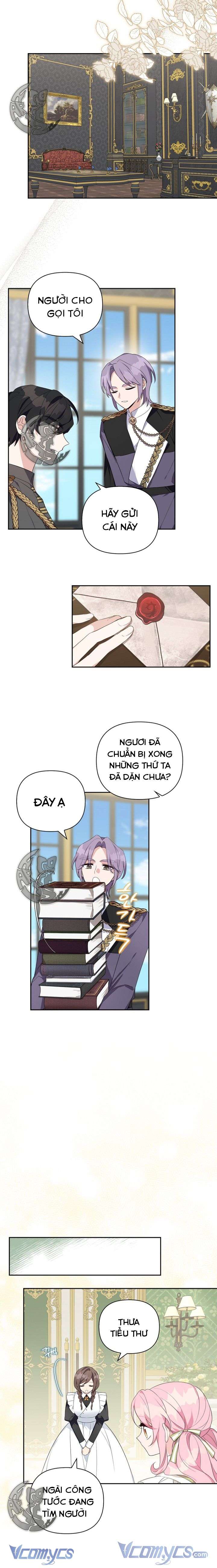 Tôi đã trở thành con gái út của công tước phản diện Chapter 12 - Trang 3