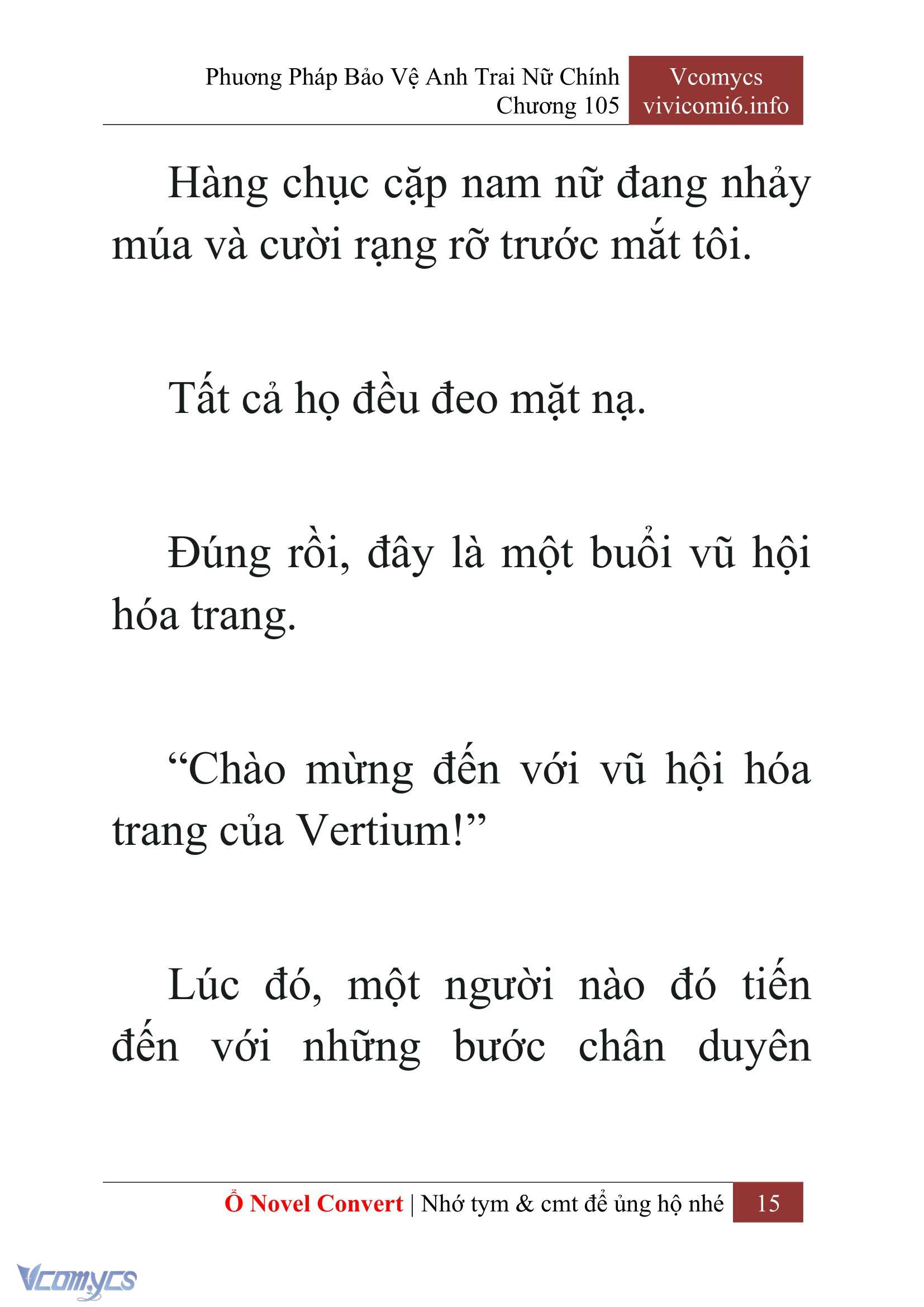 [Novel] Phương Pháp Bảo Vệ Anh Trai Nữ Chính Chap 105 - Trang 2