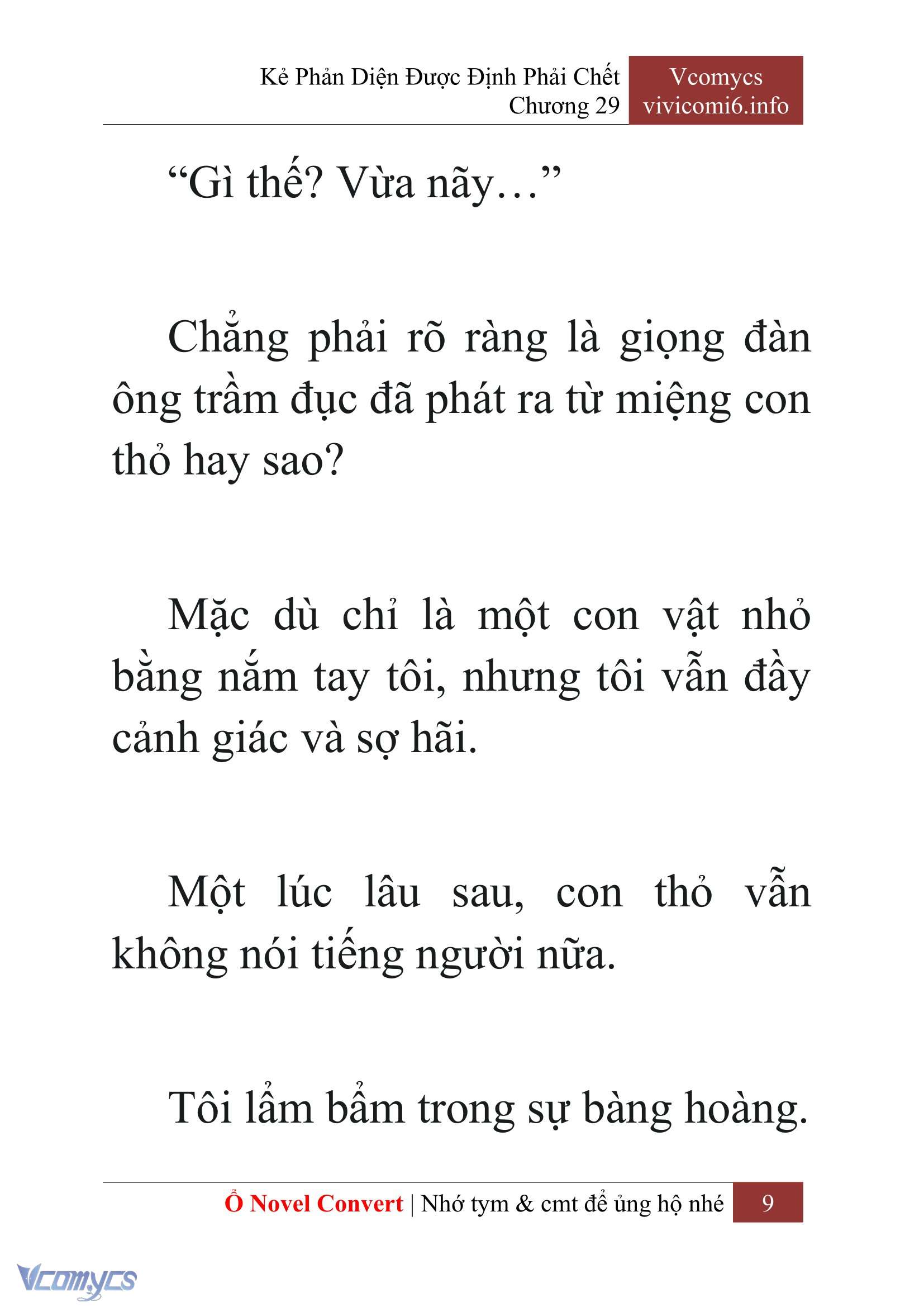 [Novel] Kẻ Phản Diện Được Định Phải Chết Chap 29 - Trang 2