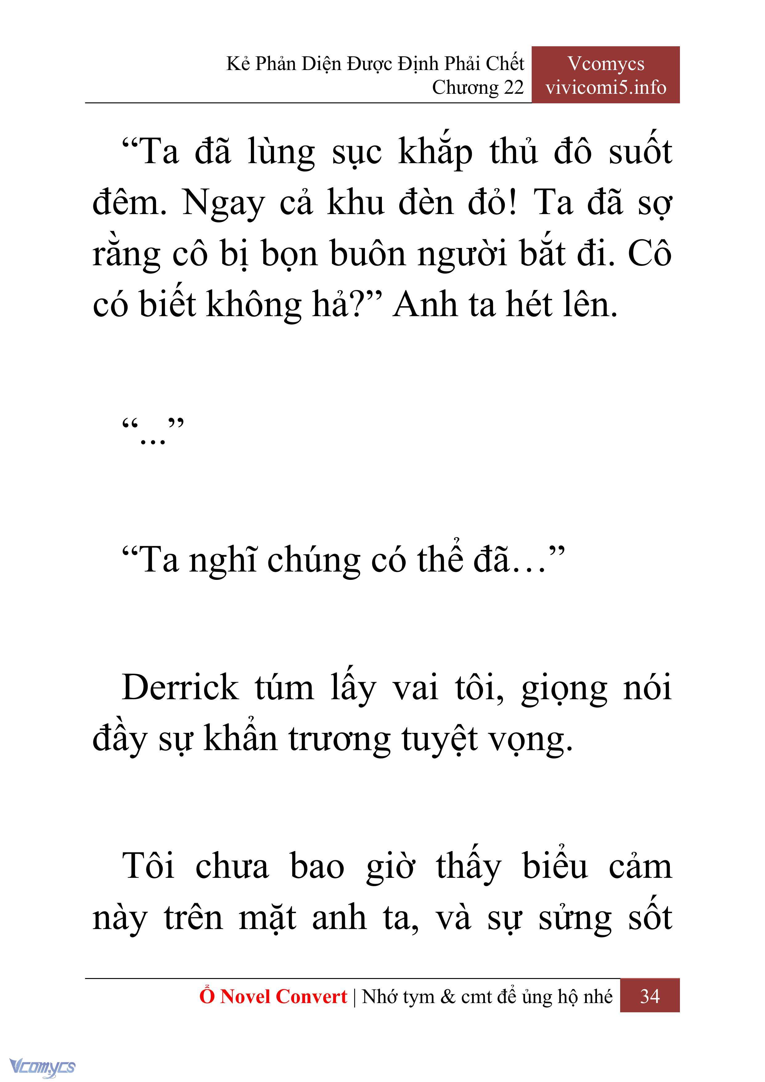 [Novel] Kẻ Phản Diện Được Định Phải Chết Chap 22 - Trang 2