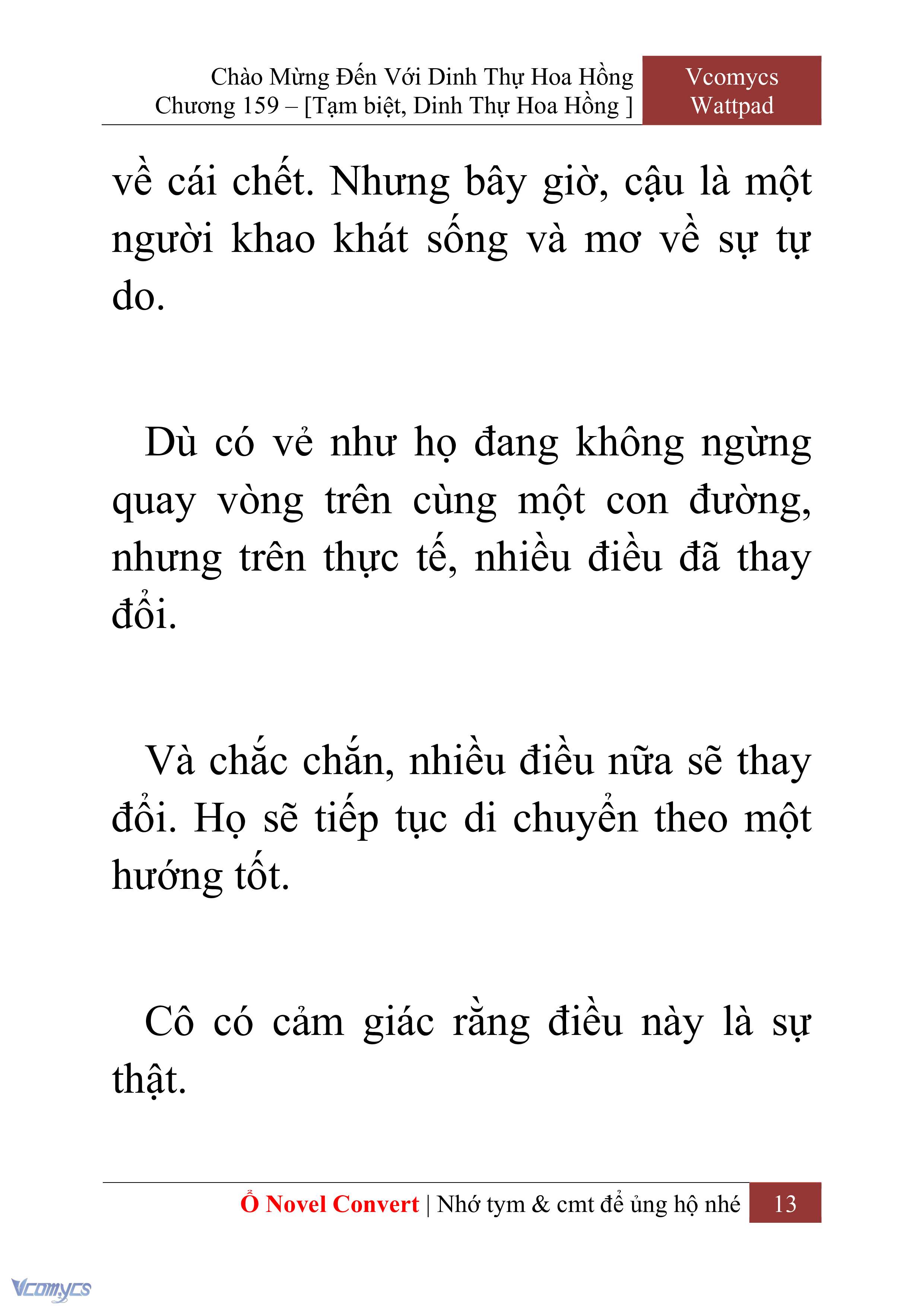 [Novel] Chào Mừng Đến Với Dinh Thự Hoa Hồng Chap 159 - Trang 2