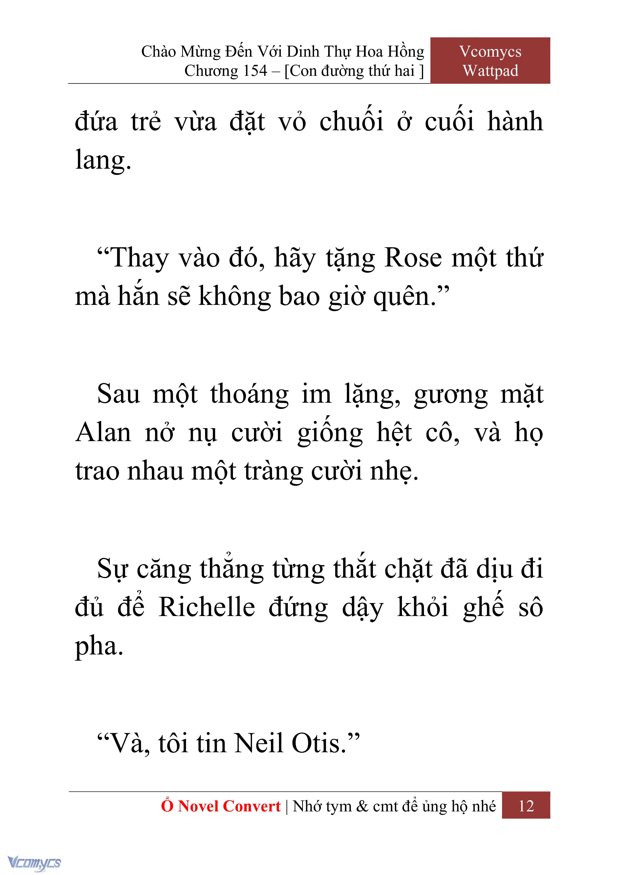 [Novel] Chào Mừng Đến Với Dinh Thự Hoa Hồng Chap 154 - Trang 2