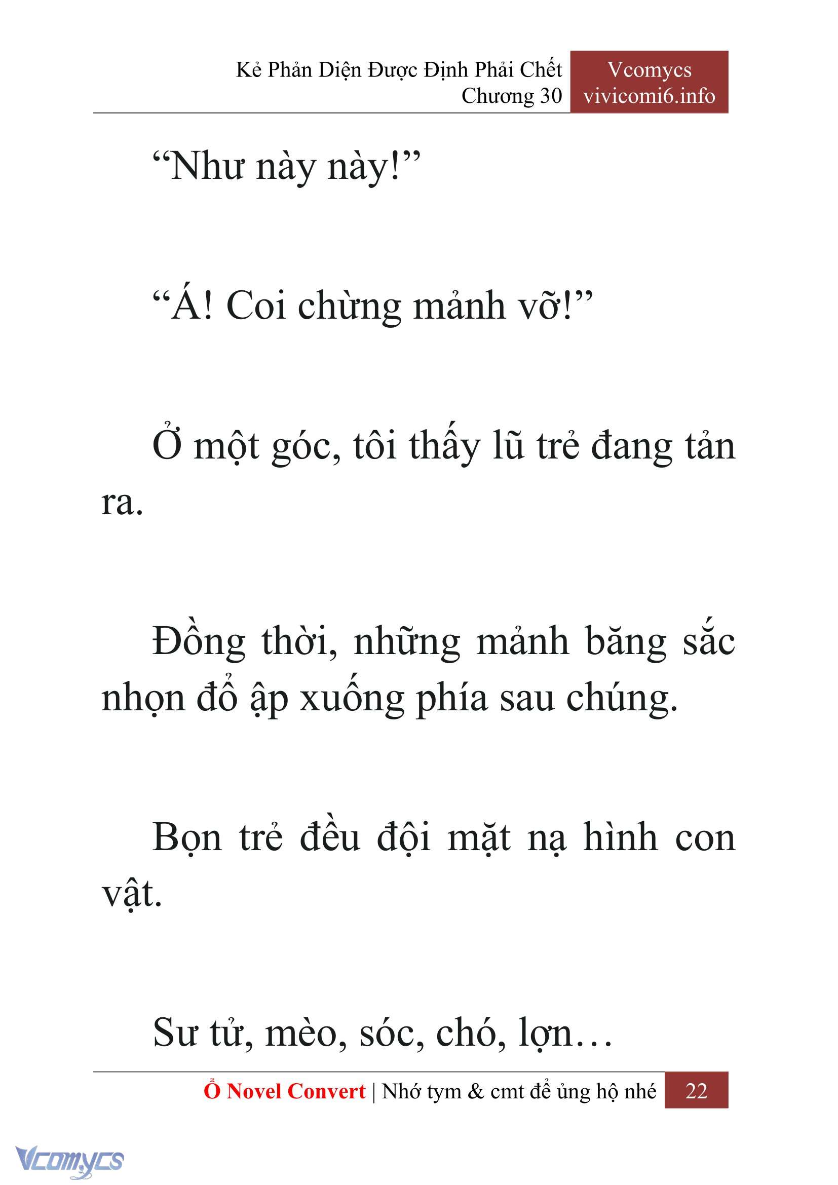 [Novel] Kẻ Phản Diện Được Định Phải Chết Chap 30 - Trang 2