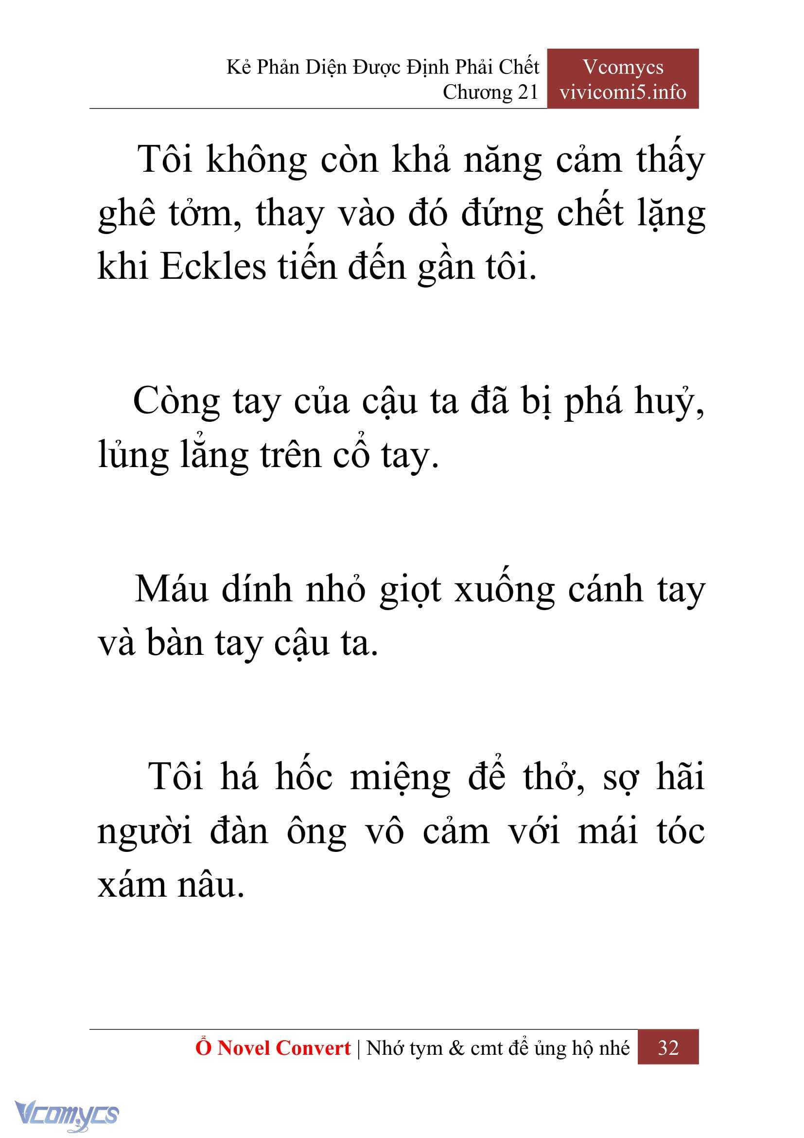 [Novel] Kẻ Phản Diện Được Định Phải Chết Chap 21 - Trang 2