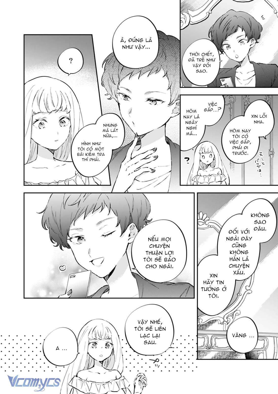 [18+] Tôi Và Công Chúa Chuyển Sinh Cho Nhau Rồi... Chap 7 - Trang 2