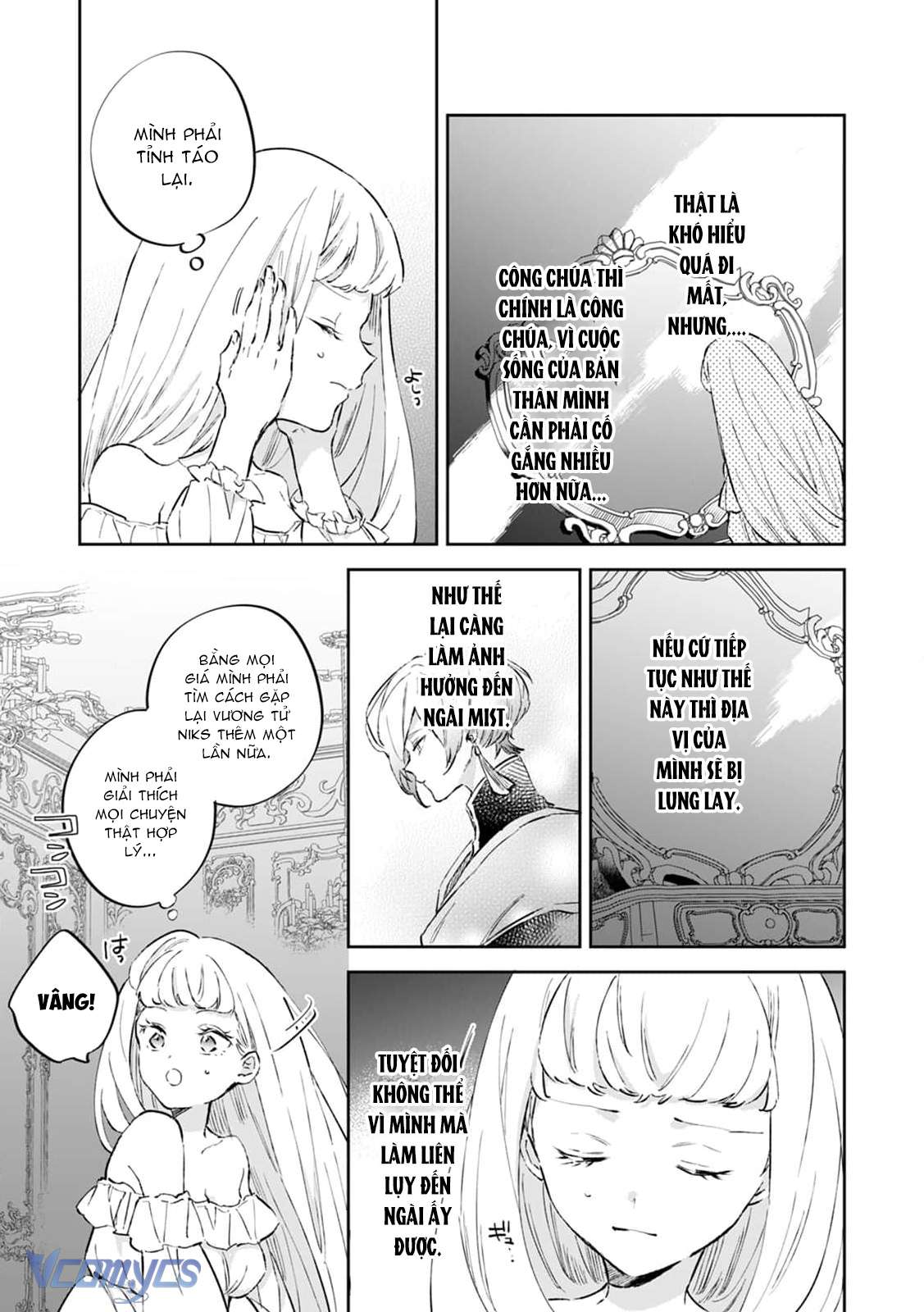 [18+] Tôi Và Công Chúa Chuyển Sinh Cho Nhau Rồi... Chap 7 - Trang 2