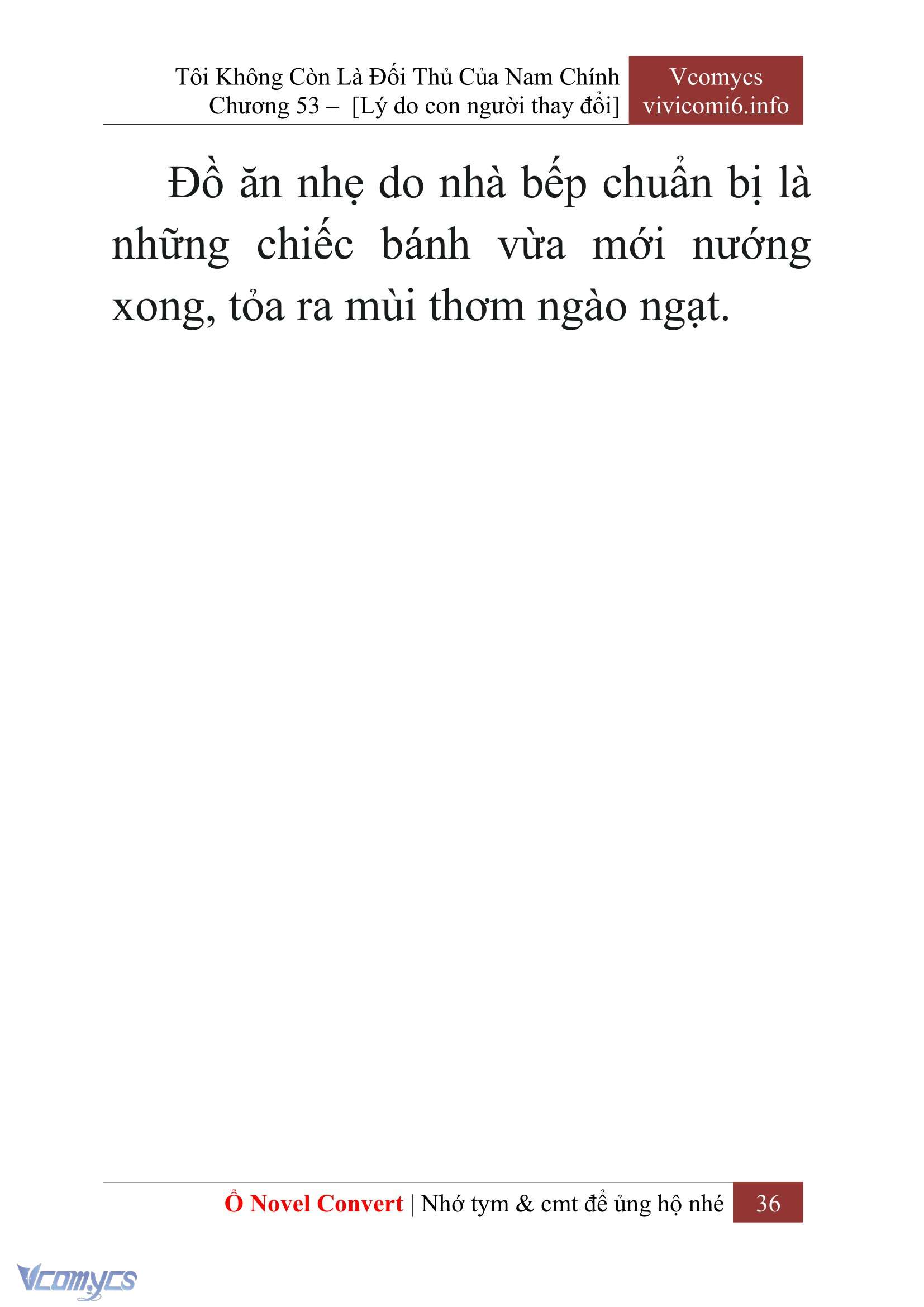 [Novel] Tôi Không Còn Là Đối Thủ Của Nam Chính Chap 53 - Trang 2